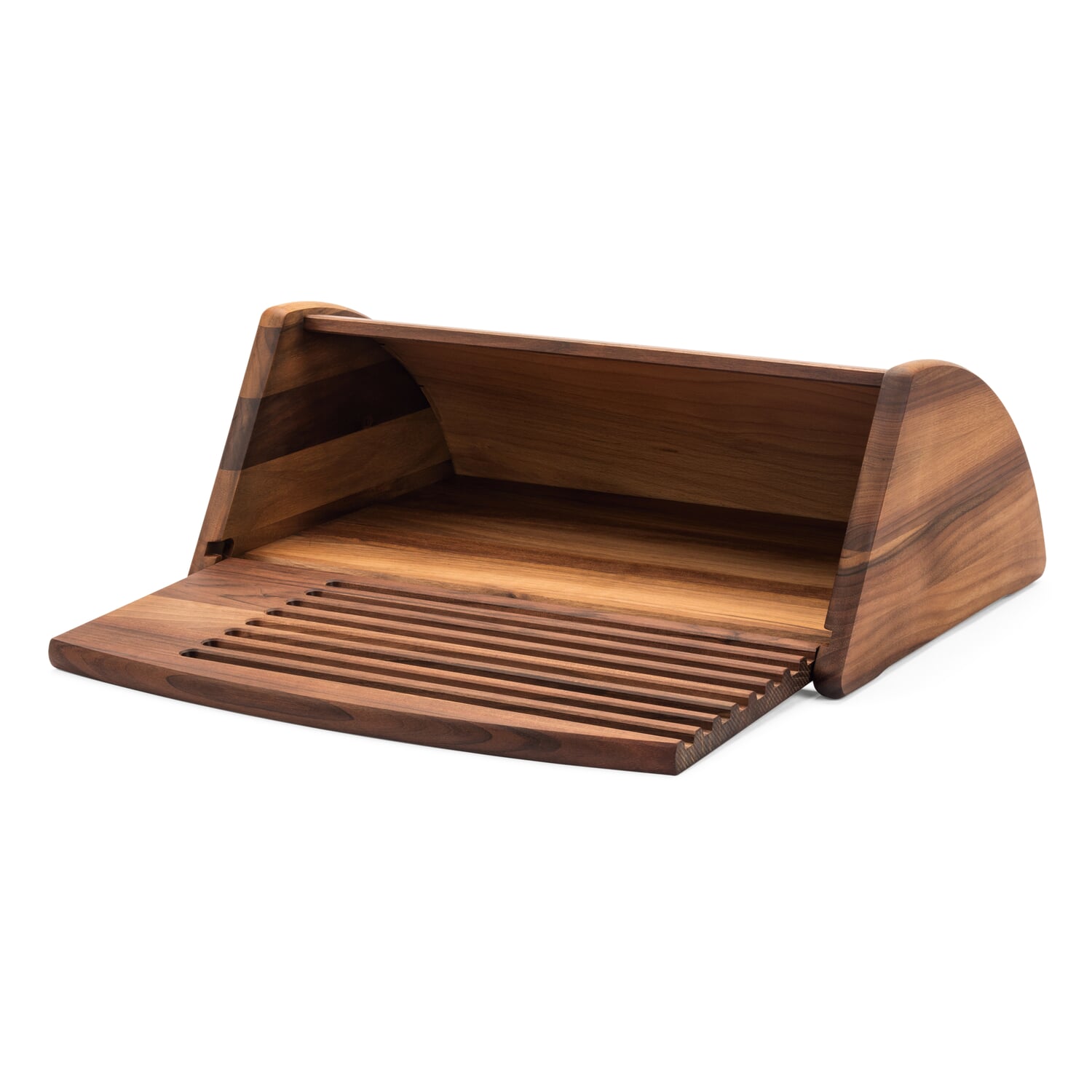 Bread box walnut