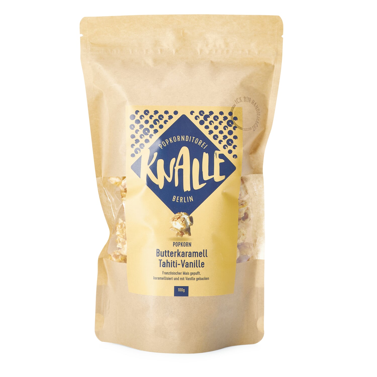 Butter caramel Tahitian vanilla popcorn