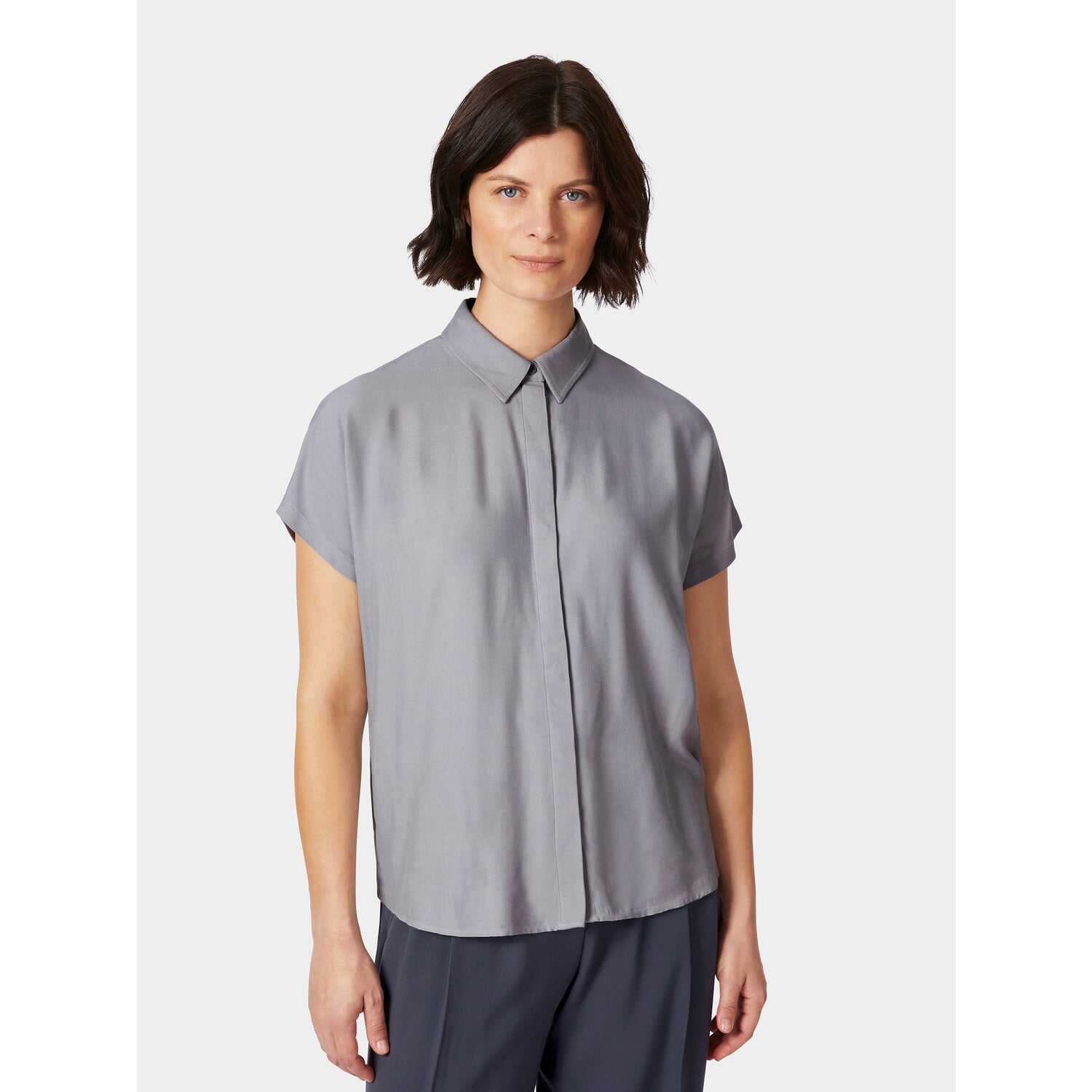 Ladies blouse short sleeve