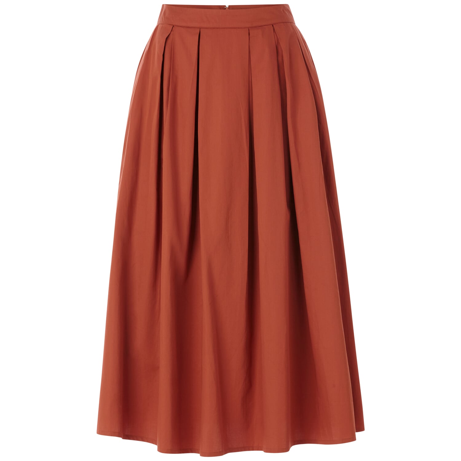 Ladies' skirt cotton satin