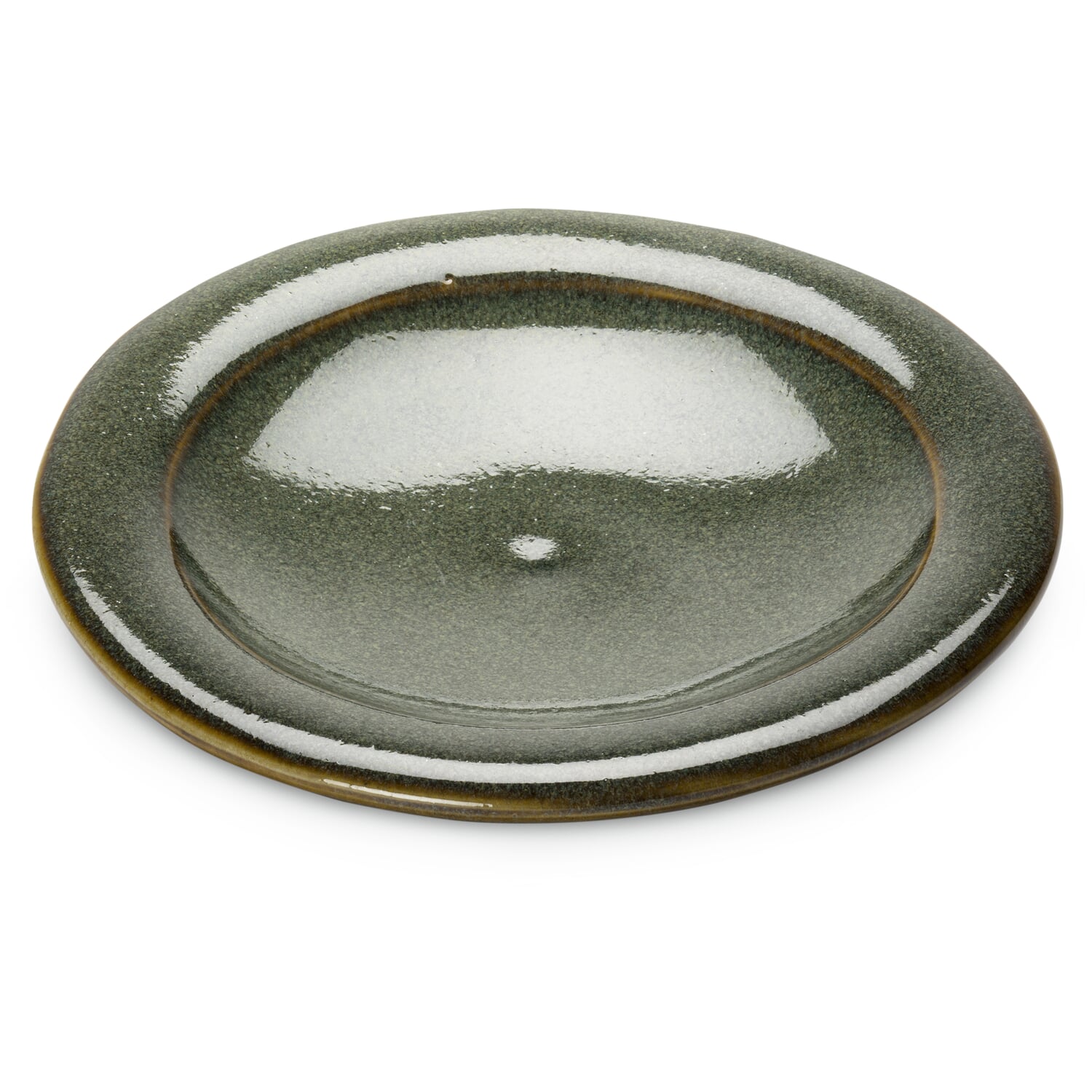 Handmade candle plate