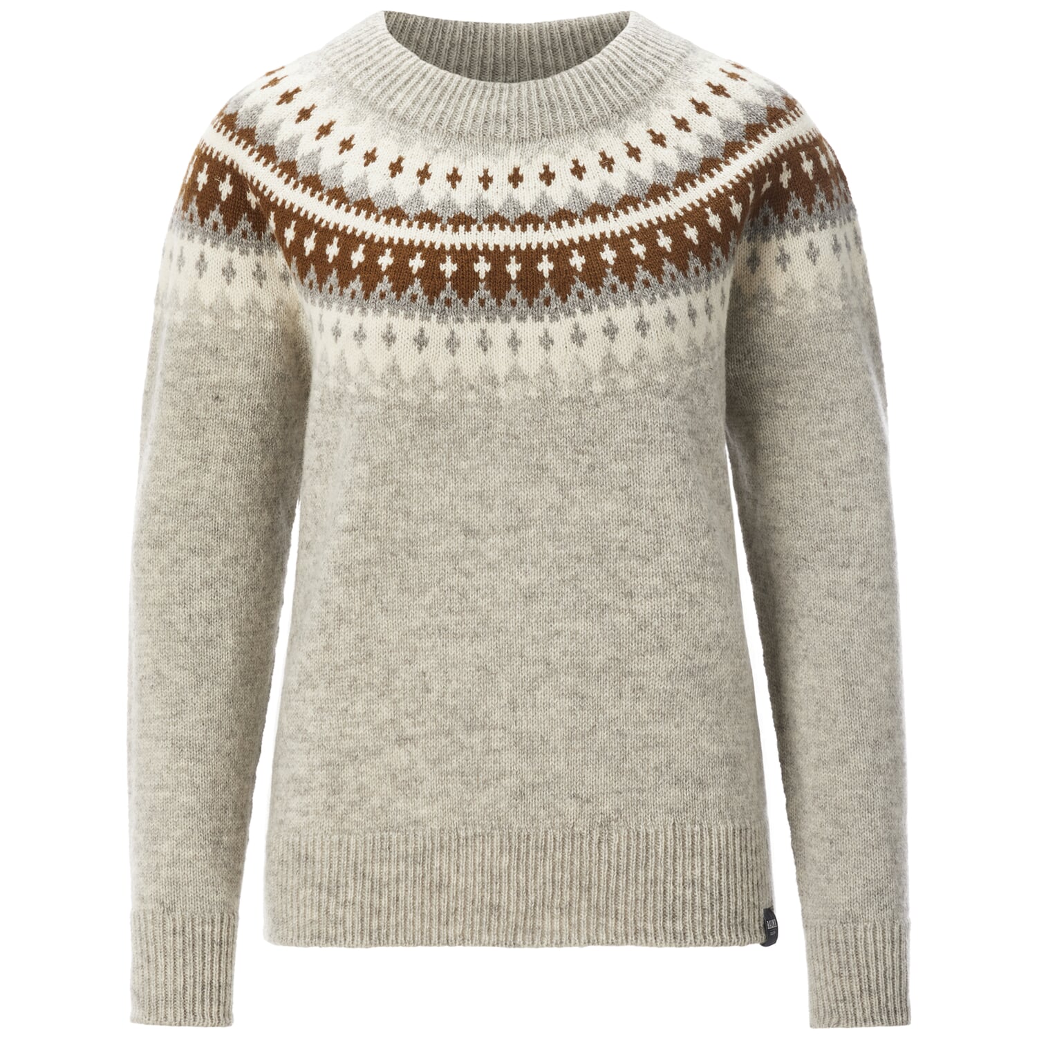 Ladies round neck sweater