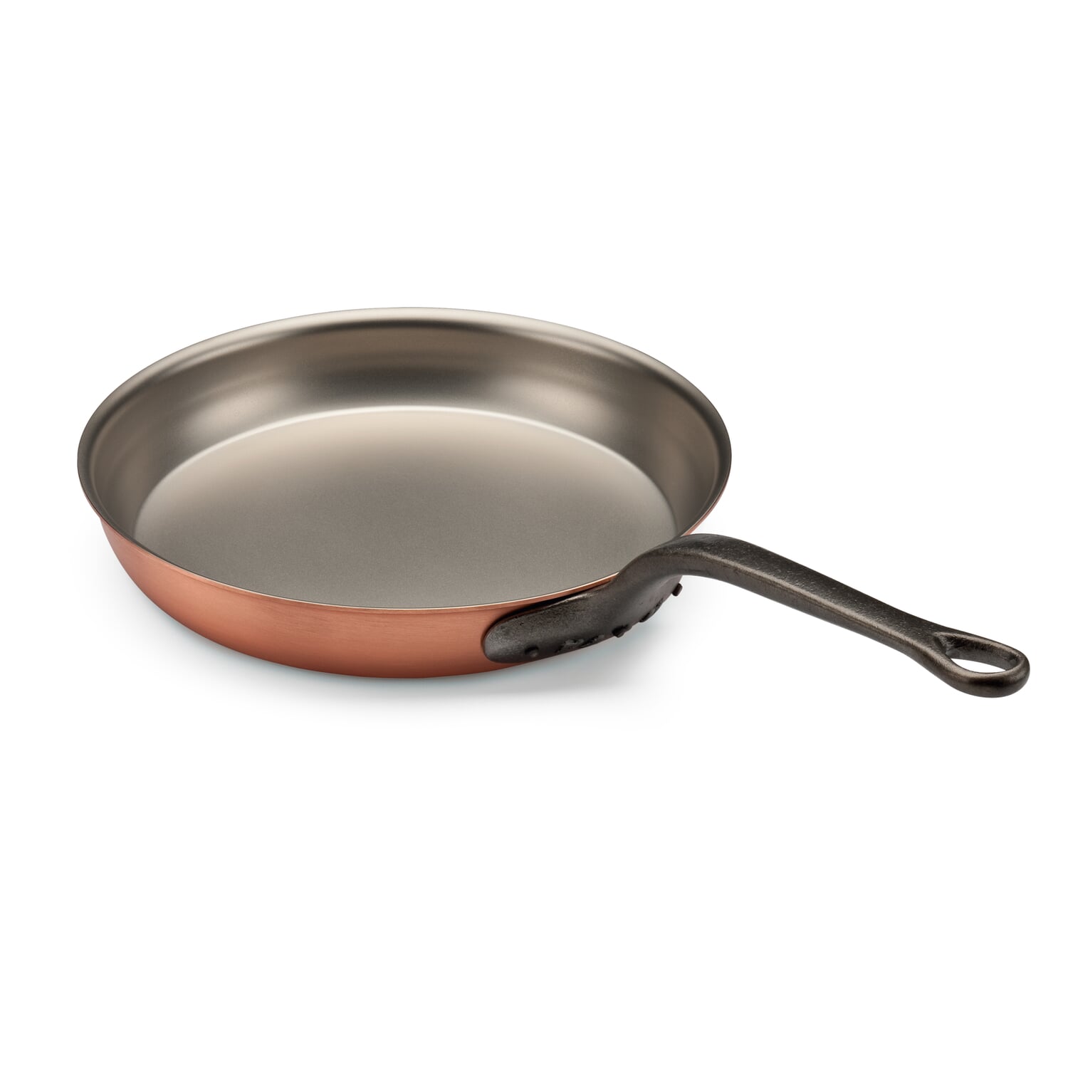 Heavy copper pan