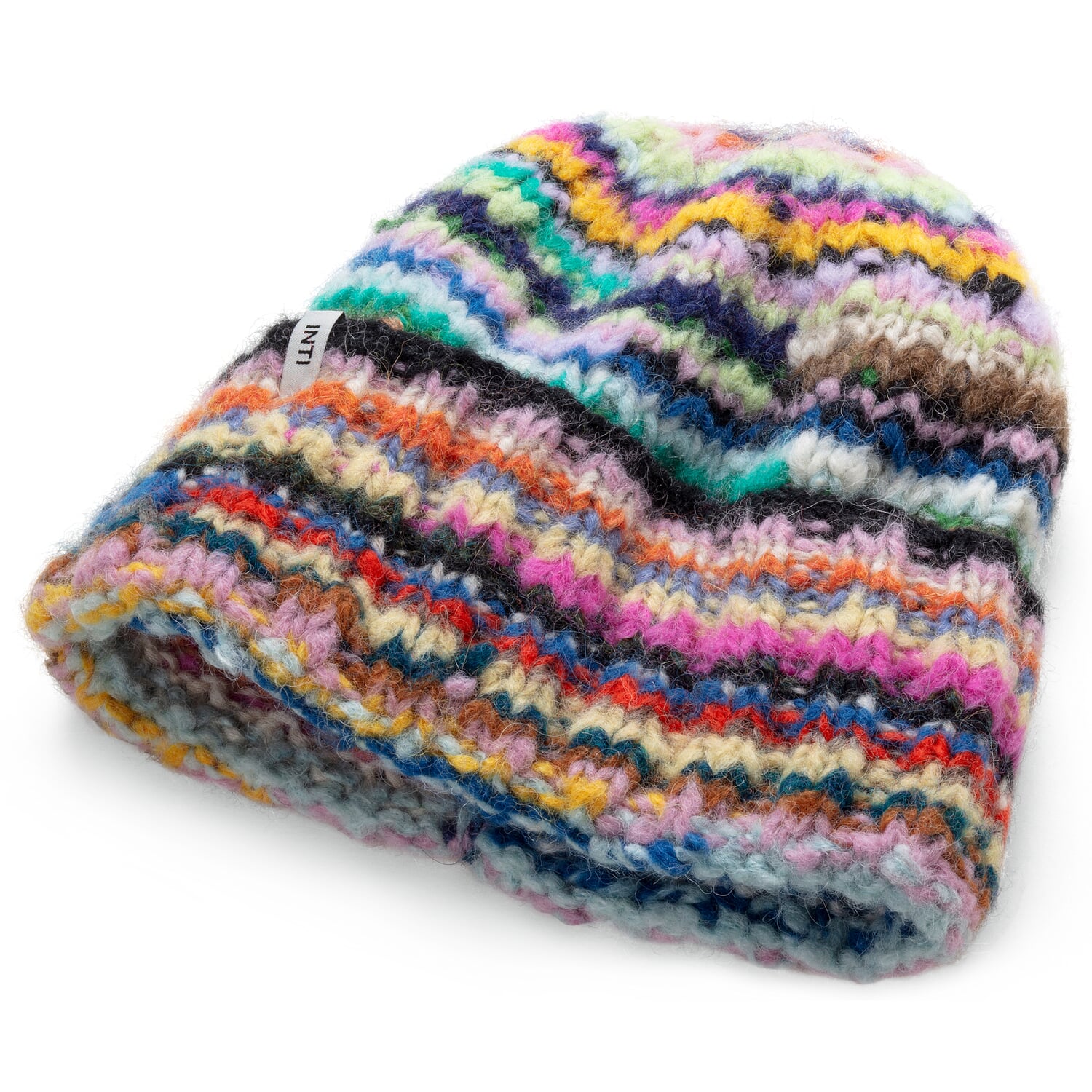 Unisex knitted hat, multicolor