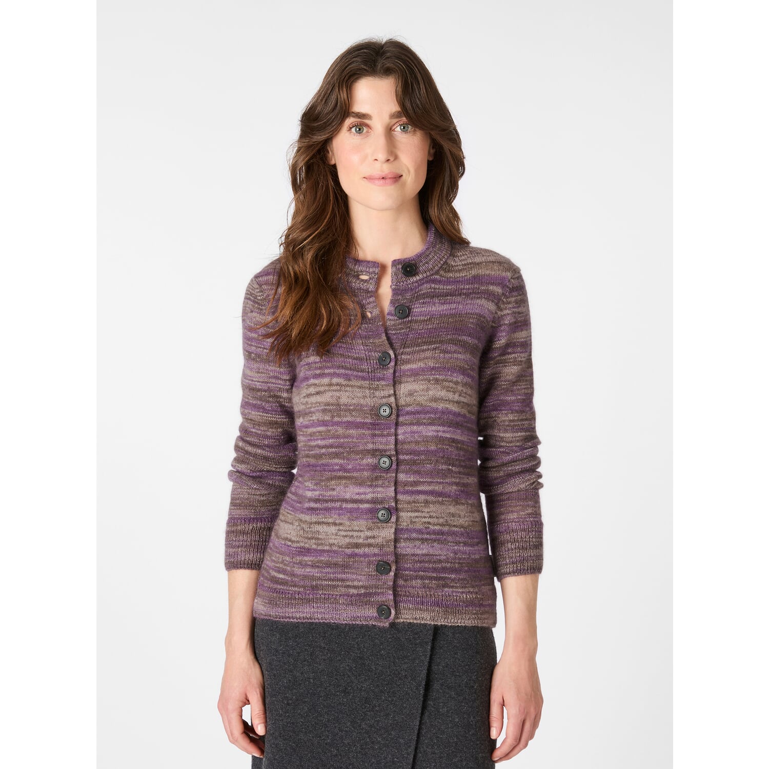 Women's cardigan mottled