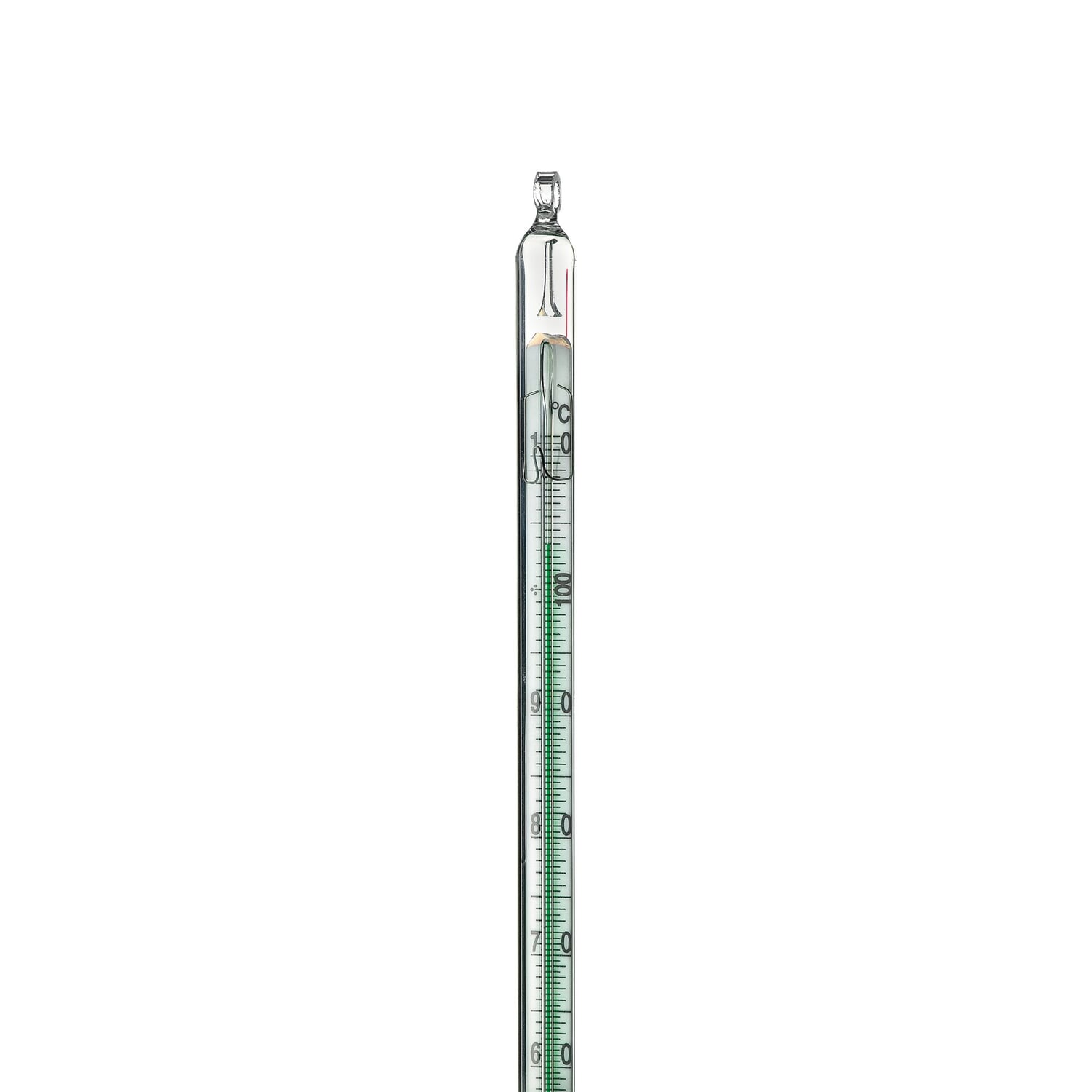 General purpose thermometer glass