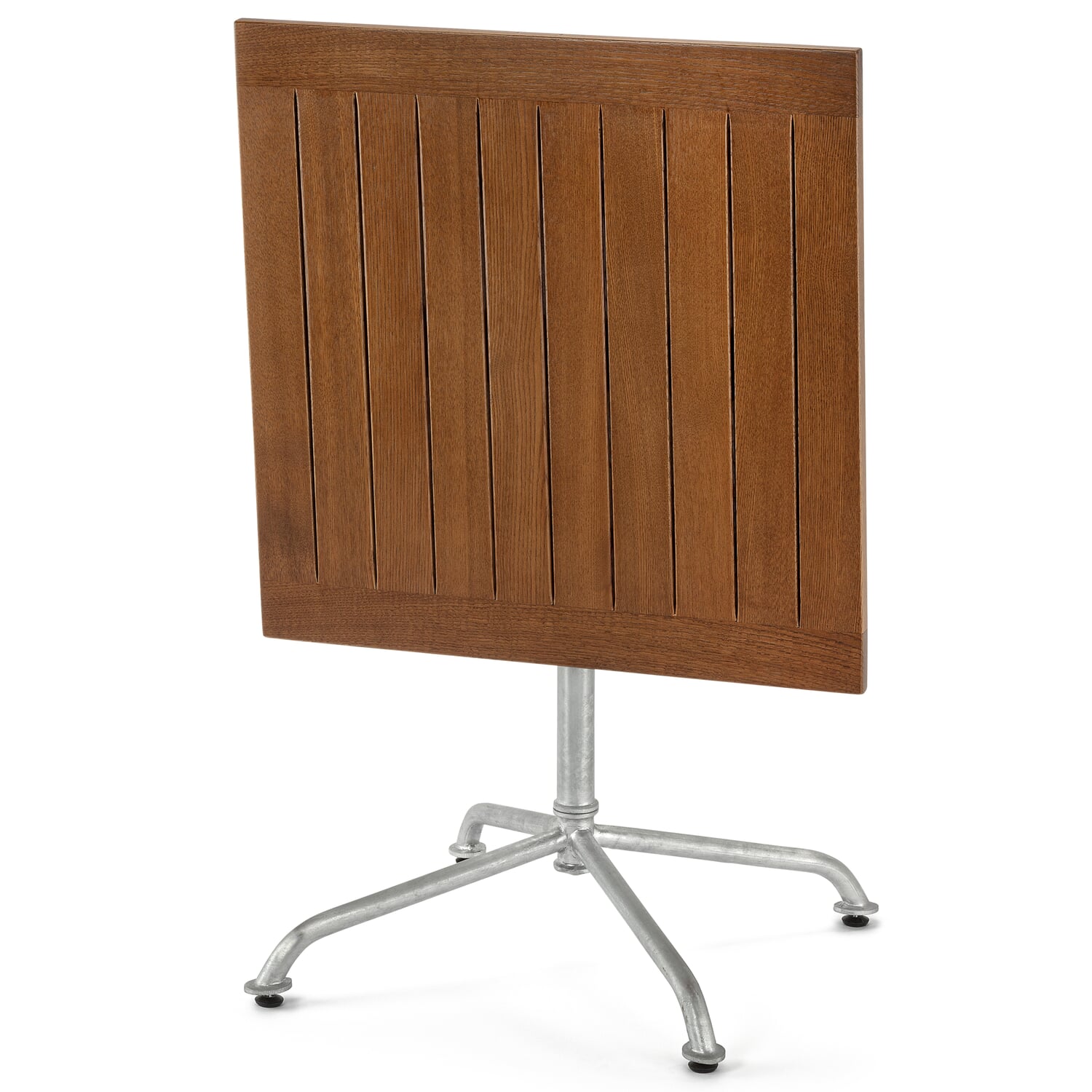 Garden table square galvanized frame