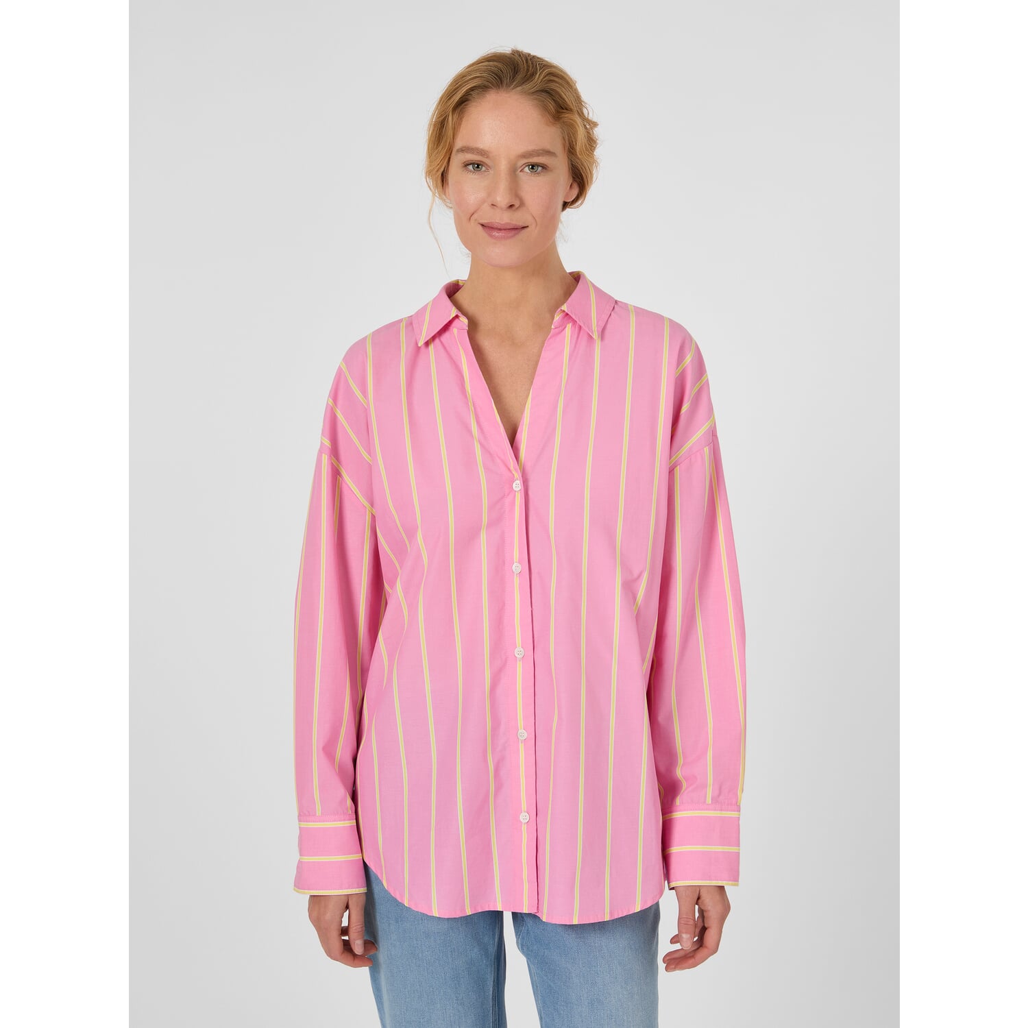 Ladies blouse striped