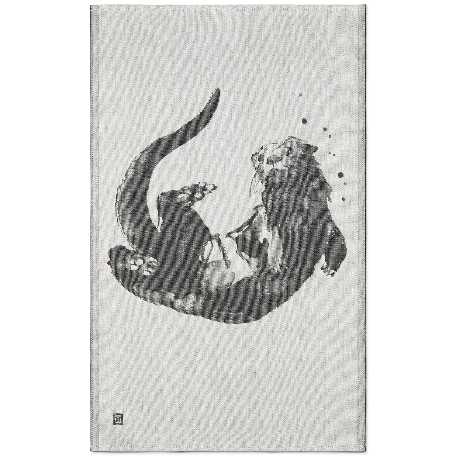 Tea towel Teemu J?rvi animal motif