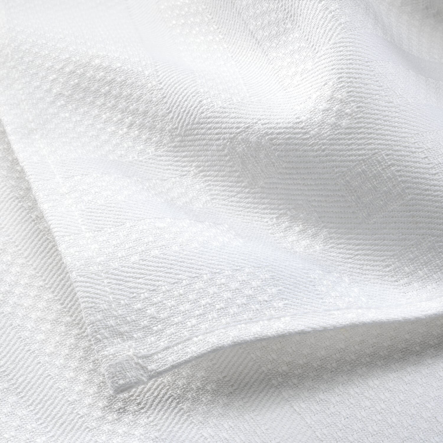 Barley Corn Shaving Towel Twisted Half Linen