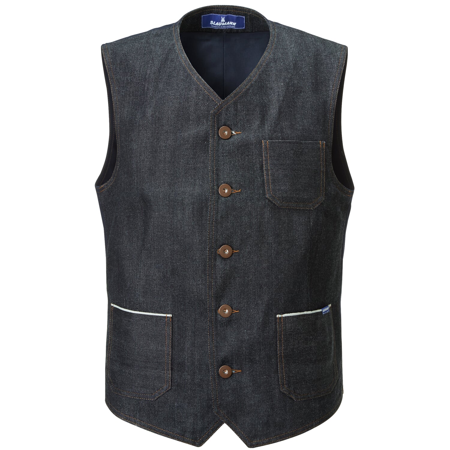Men denim vest