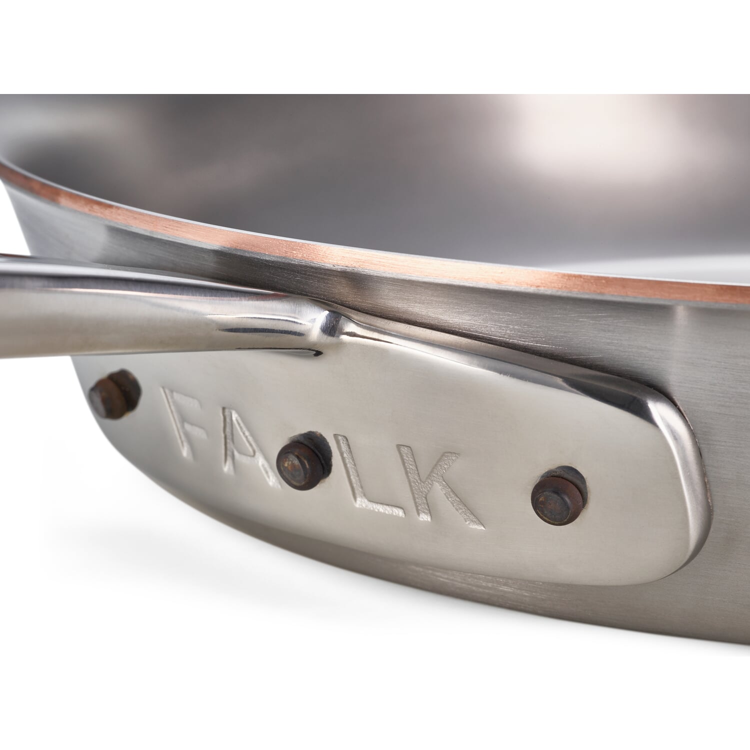 Frying pan copper core