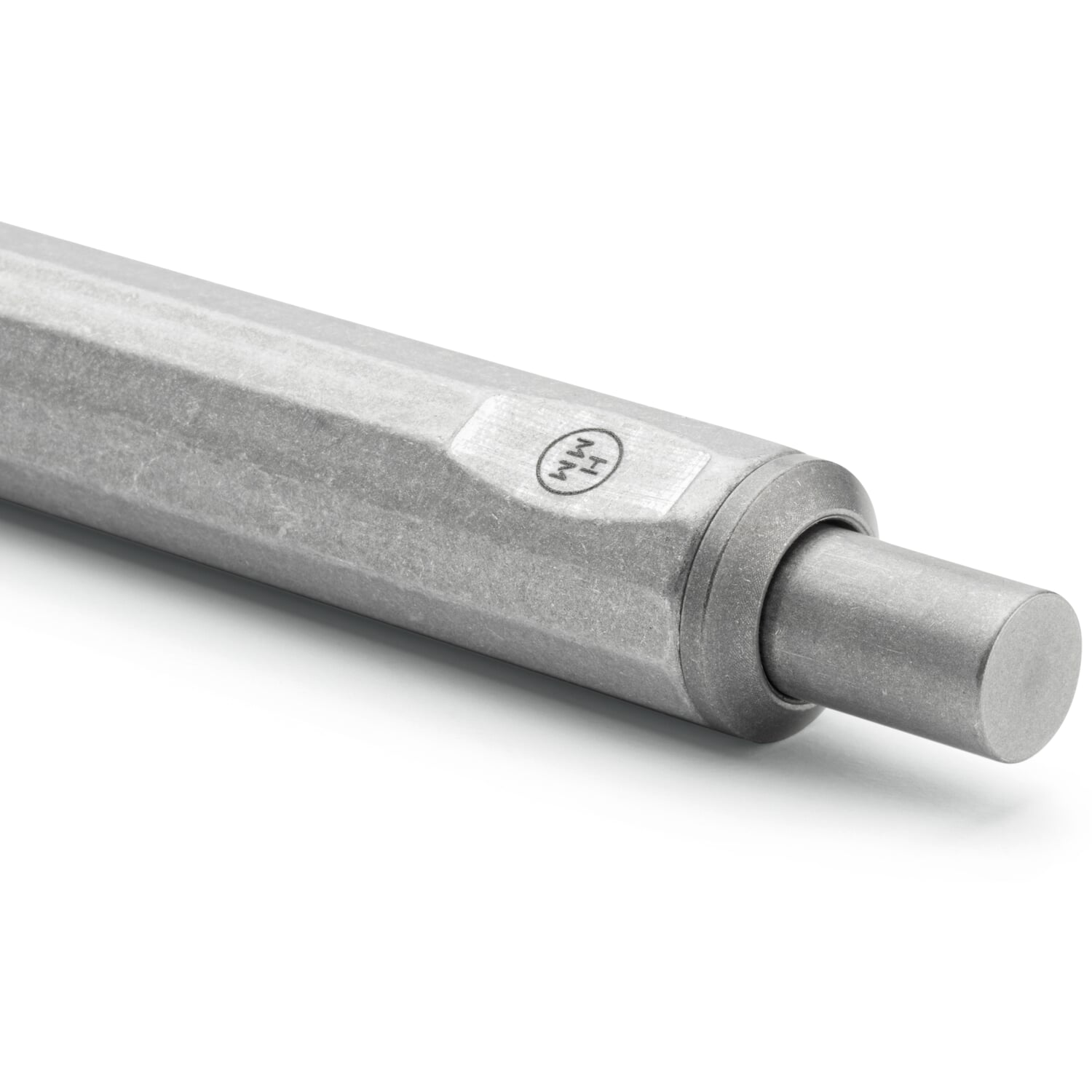 Retractable ballpoint pen aluminum