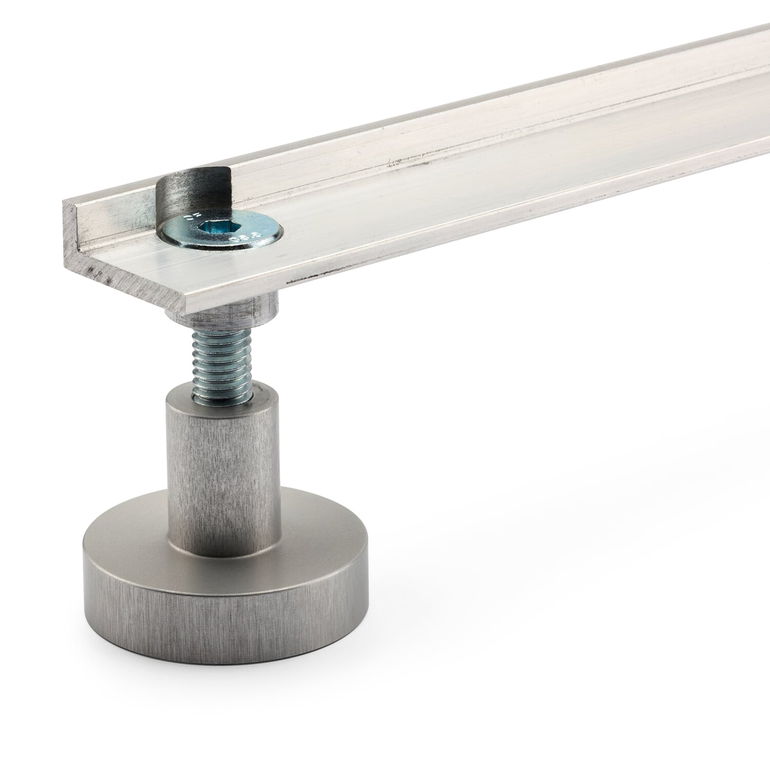 Base foot to shelf system 1Hoch3