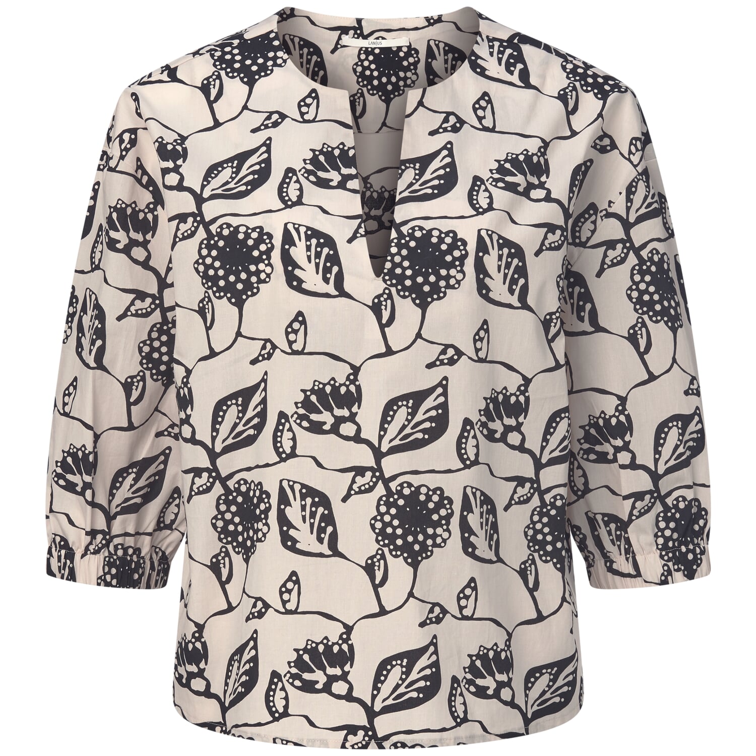 Ladies blouse floral print