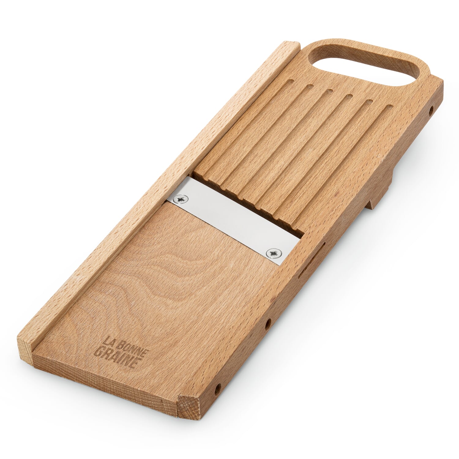 Beech wood vegetable slicer