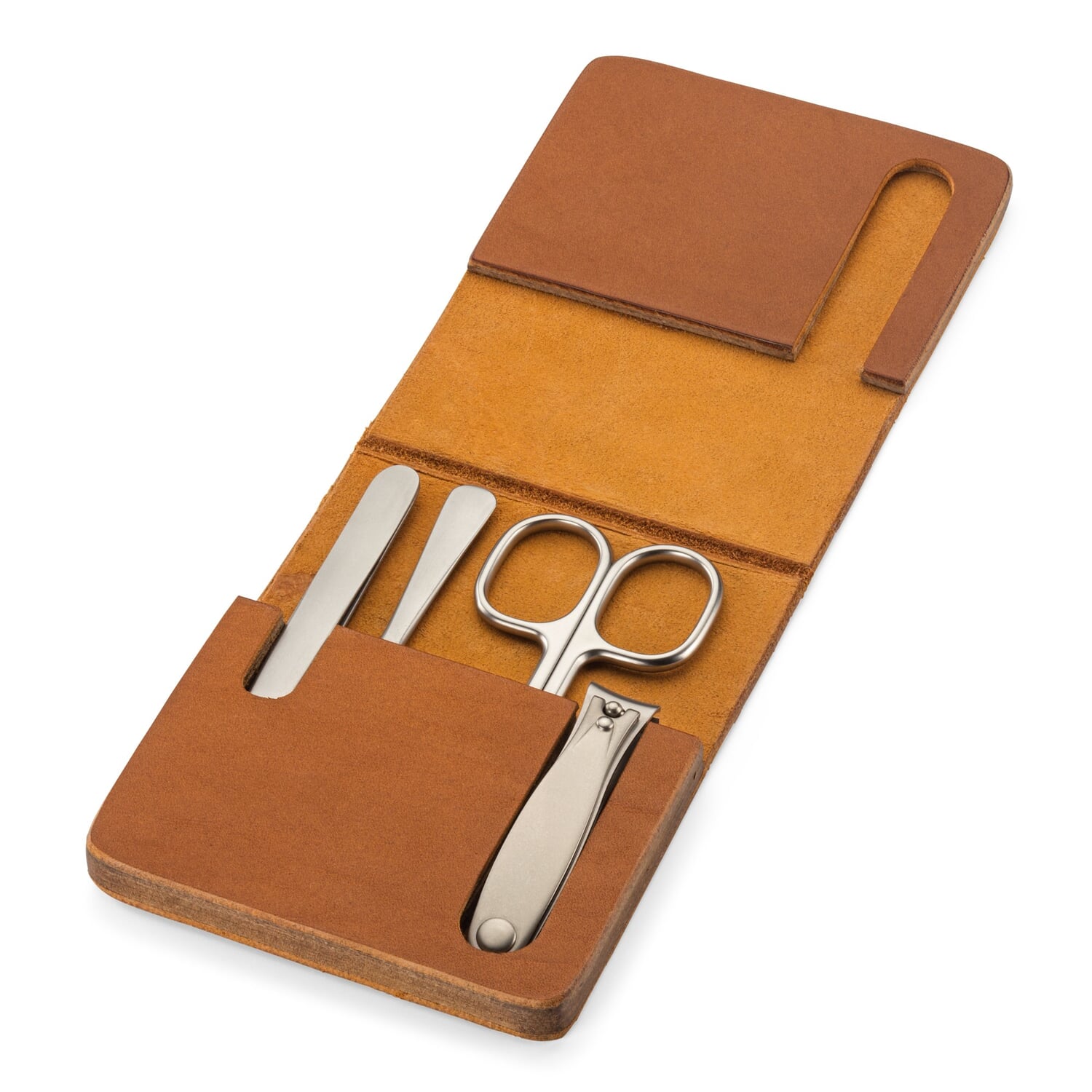 Manicure case cowhide