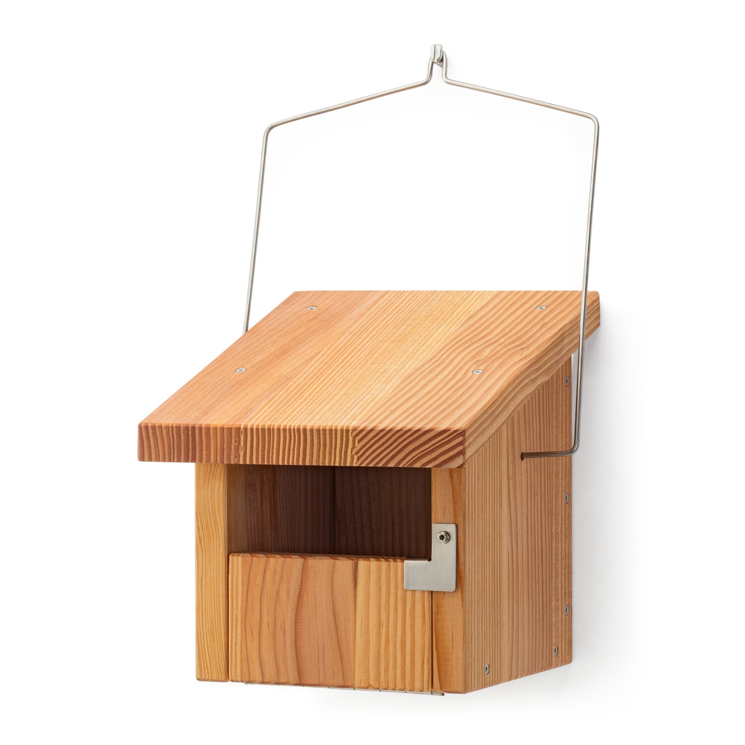 Nesting box half cave larch wood