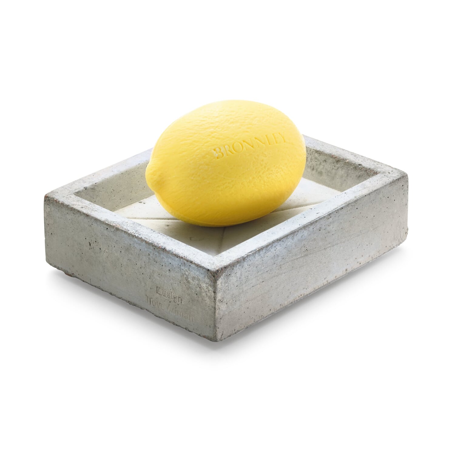 Soap dish concrete
