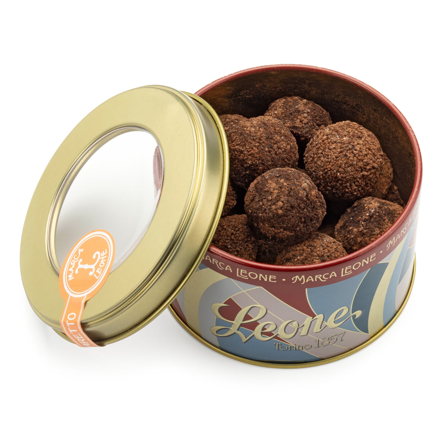 Amaretto-flavored jelly peaches