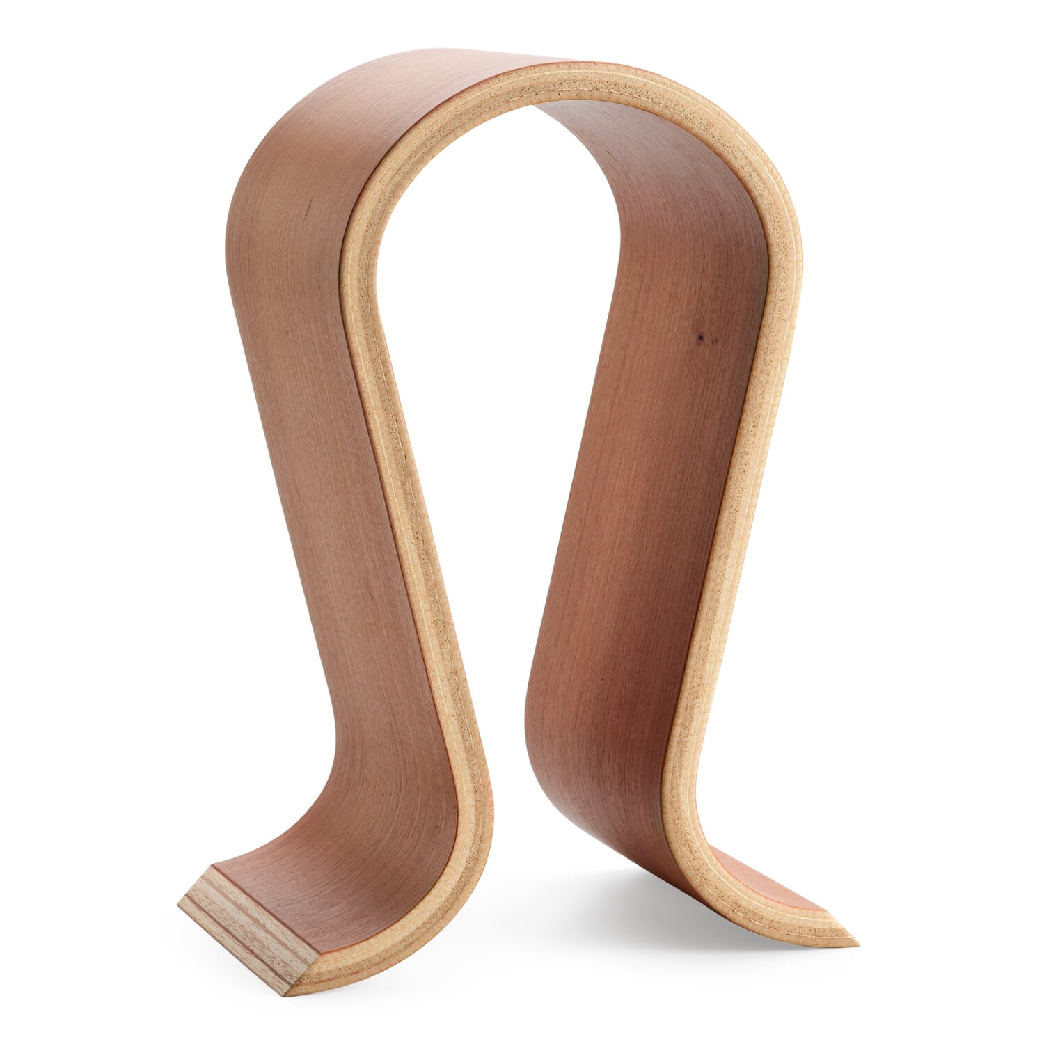 Headphone stand cherry wood