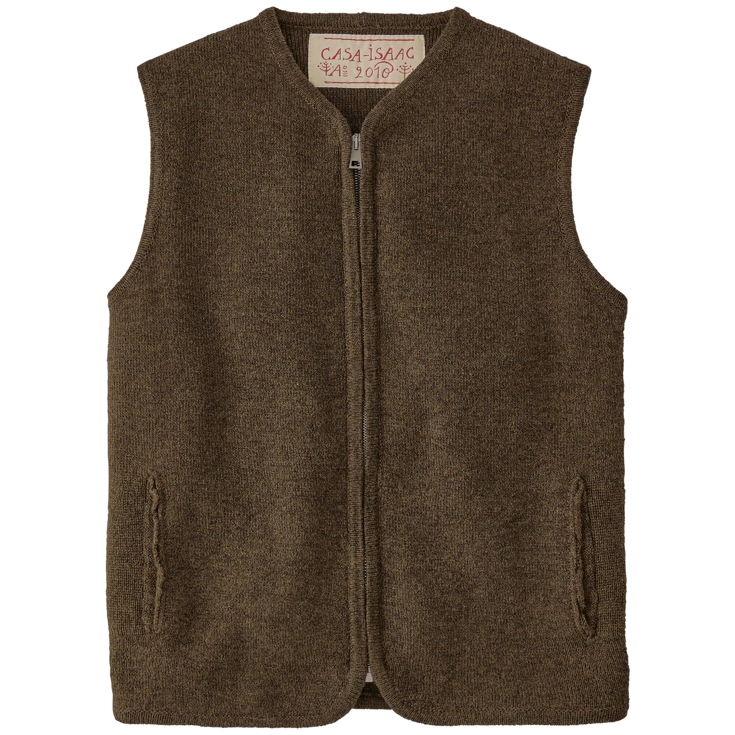 Men knitted vest