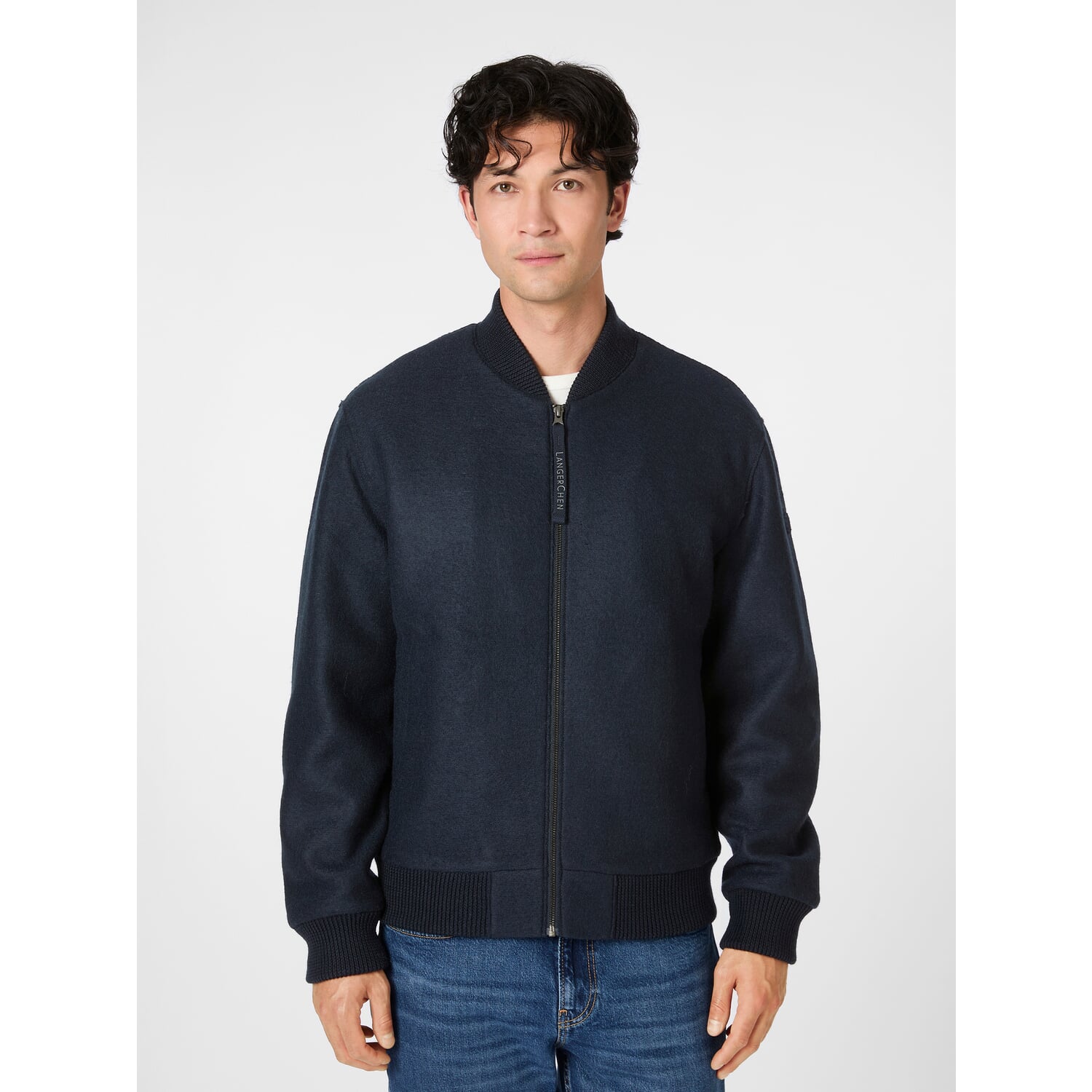 Men's wool blouson