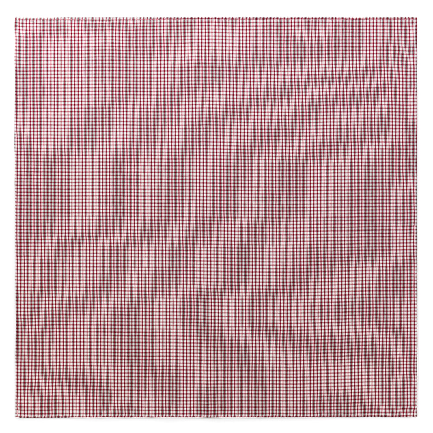 Table cloth red and white checkered