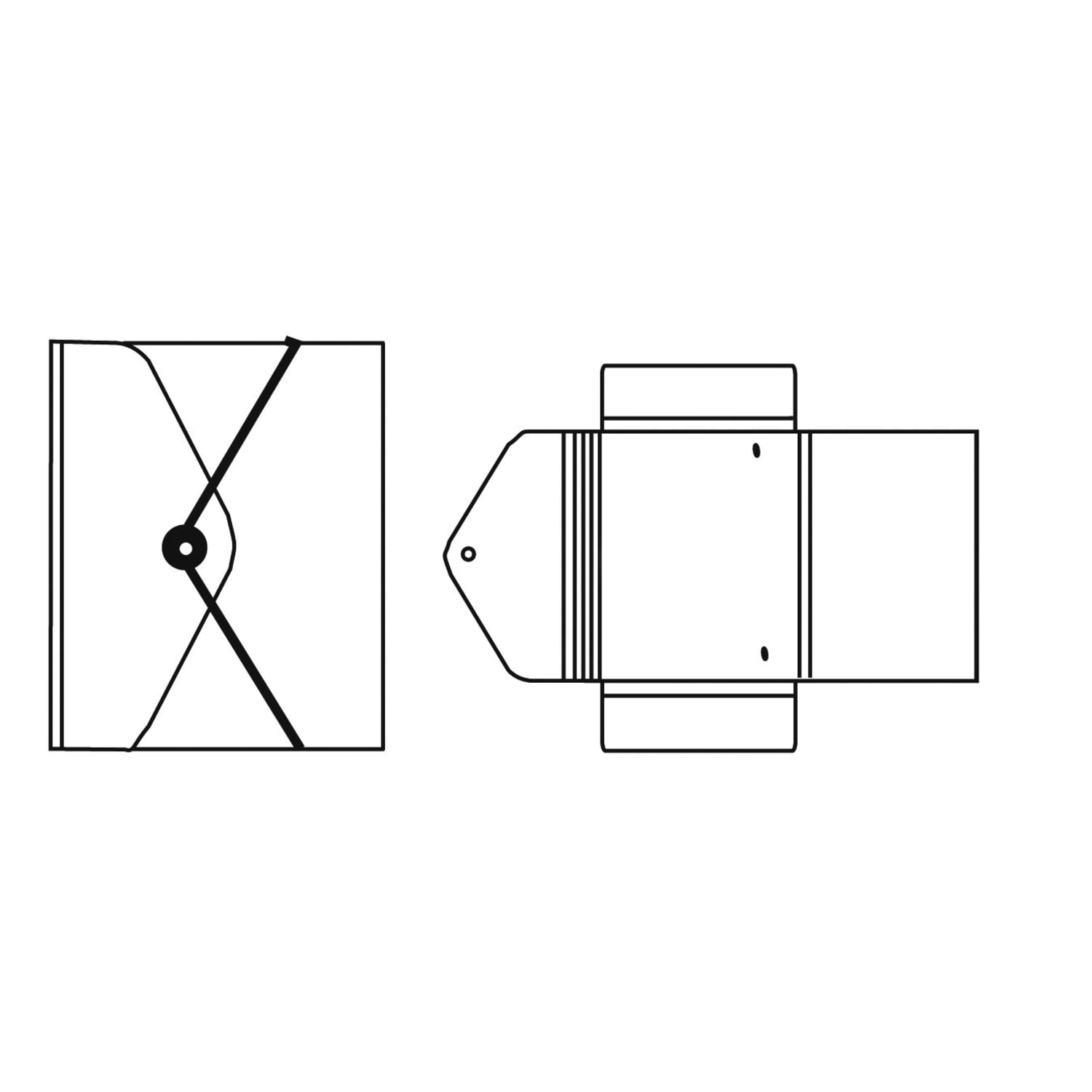 Document folder hardboard 10 mm