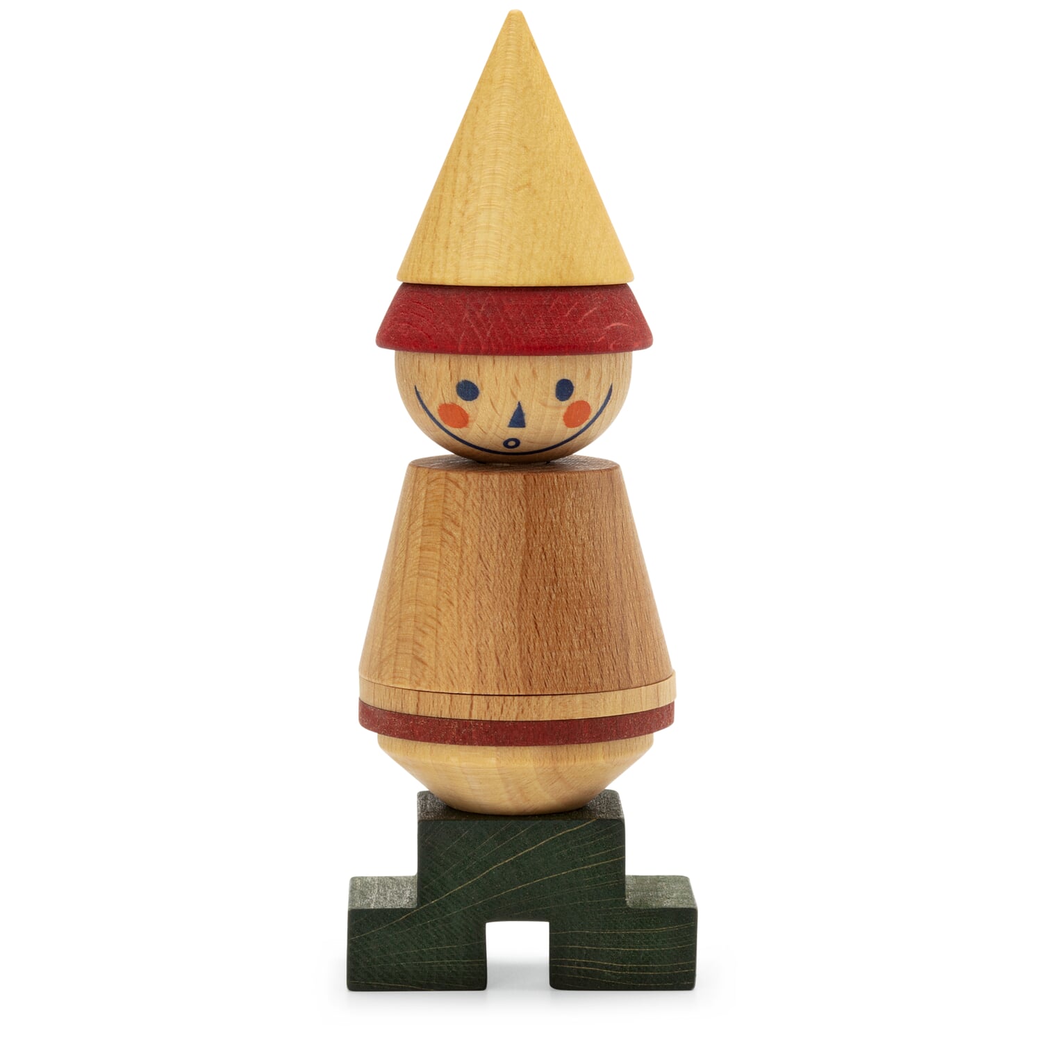 Wooden plug-in figure