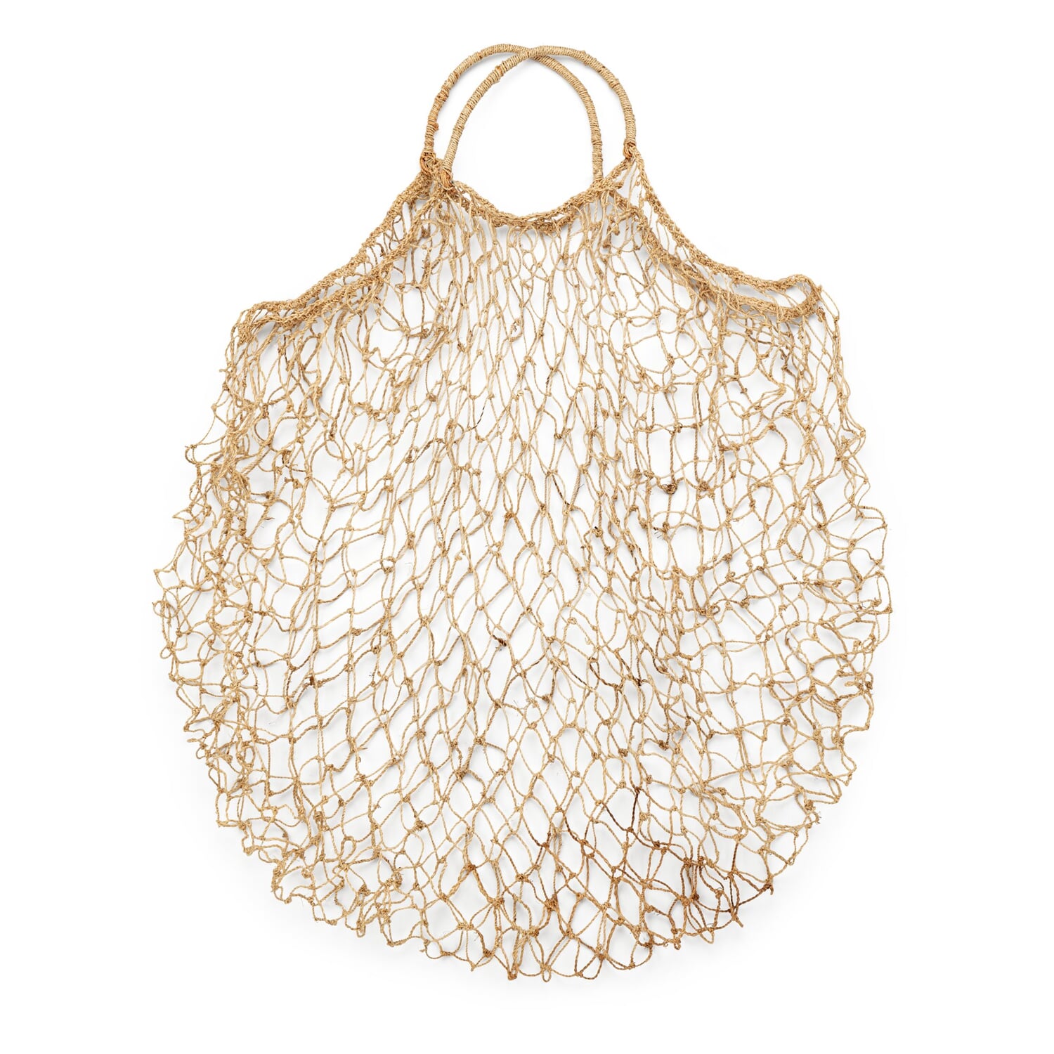 Shopping net natural fiber