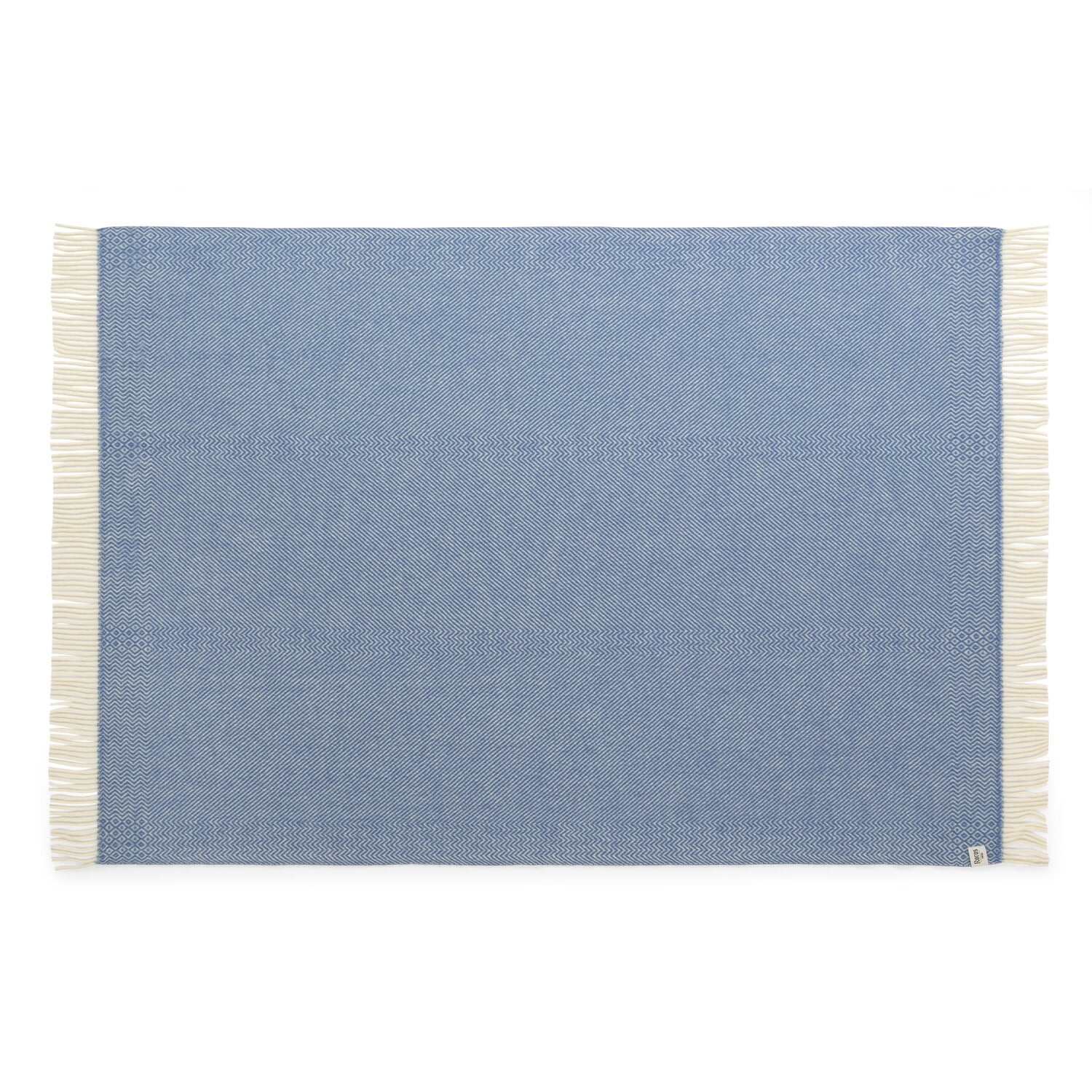 Lamb wool blanket zigzag stripe Kattefot