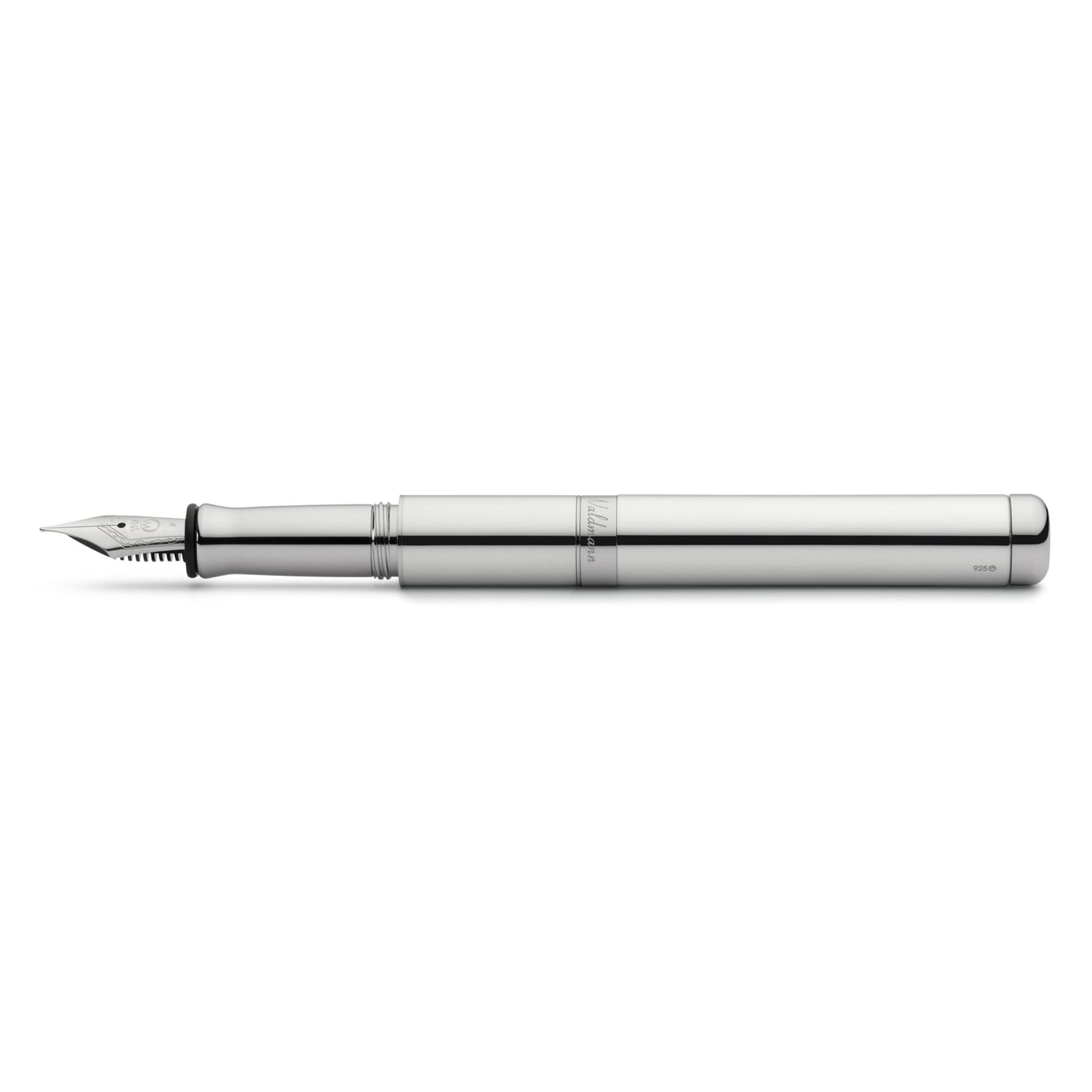 Pocket fountain pen sterling silver