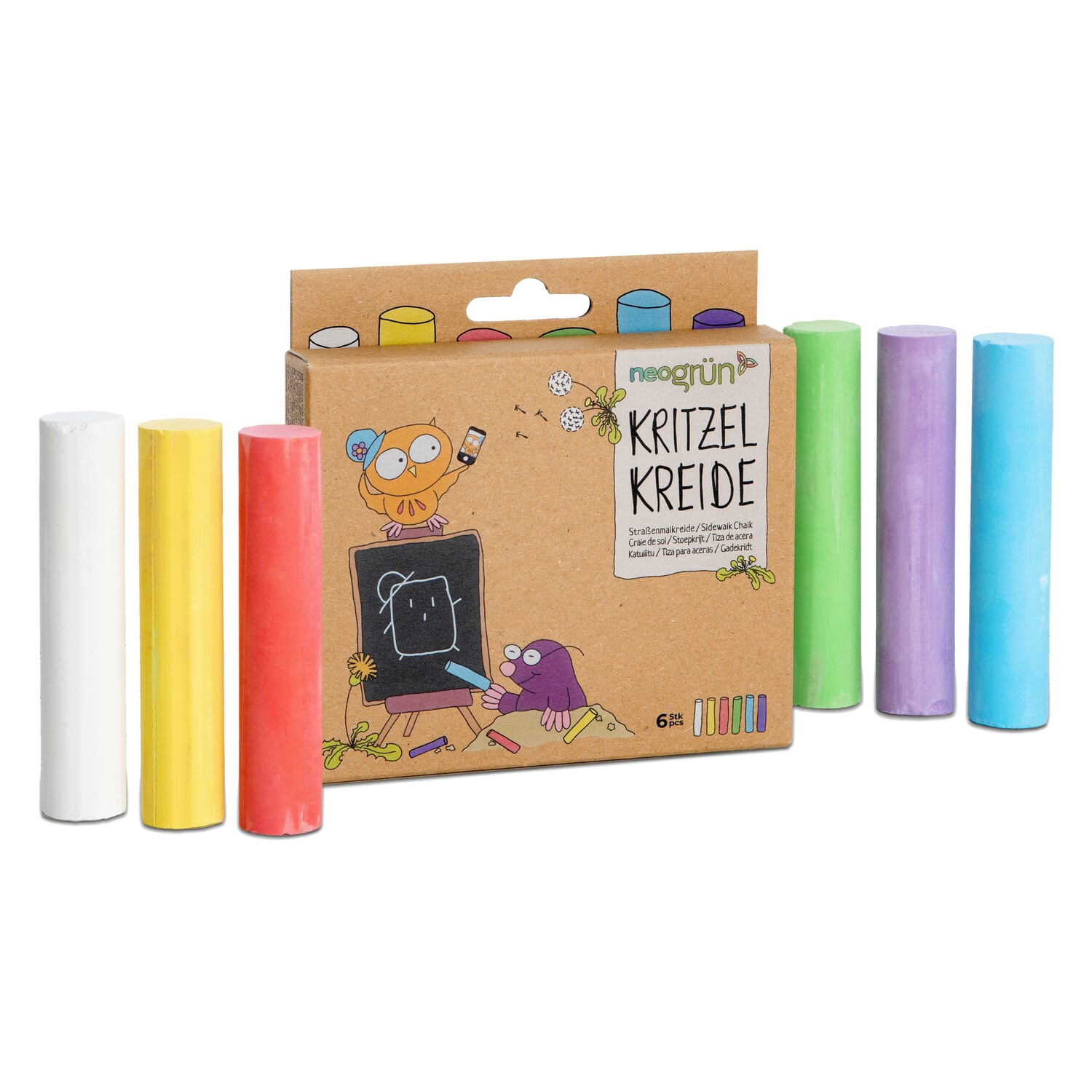 Chalk set of 6