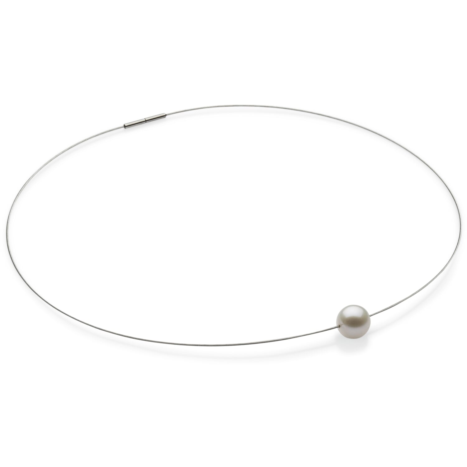 Choker freshwater pearl, white