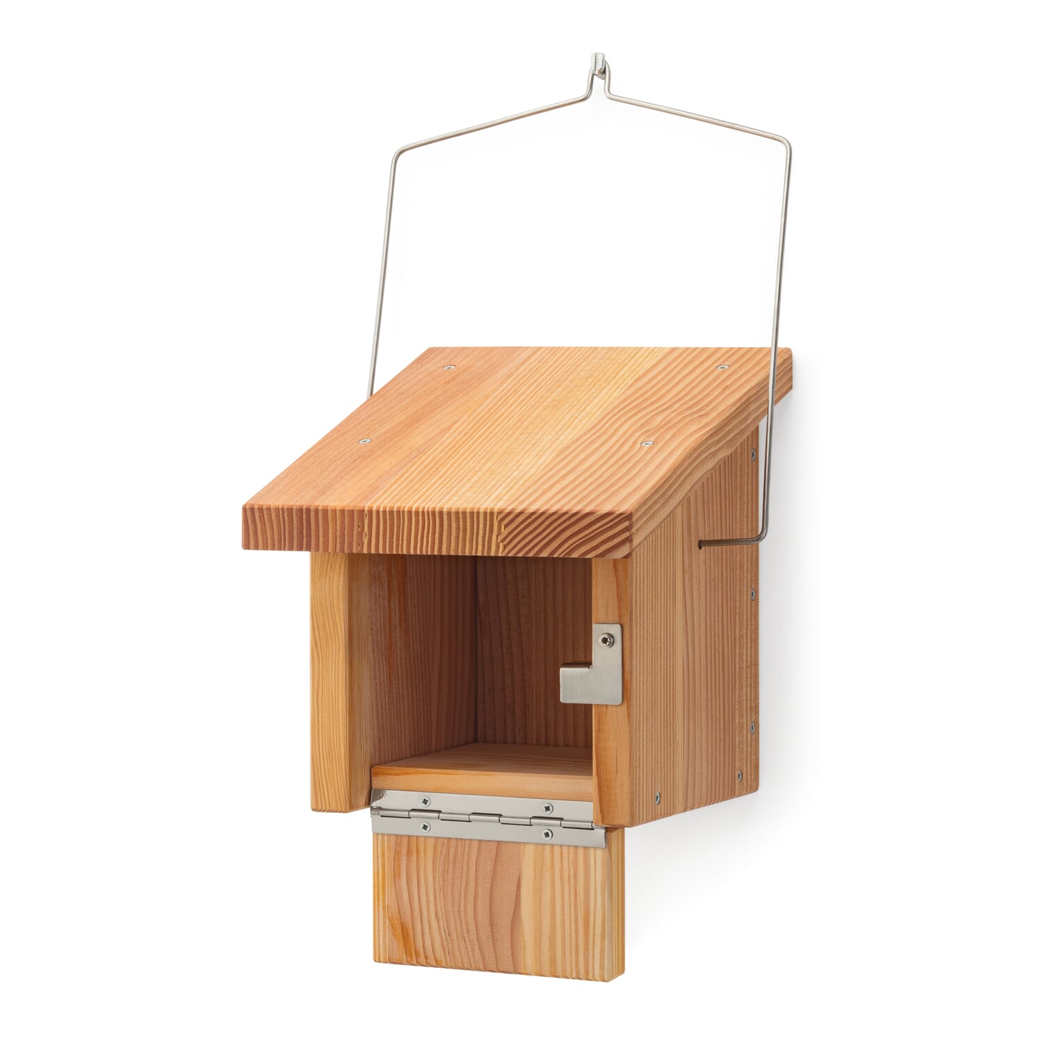 Nesting box half cave larch wood