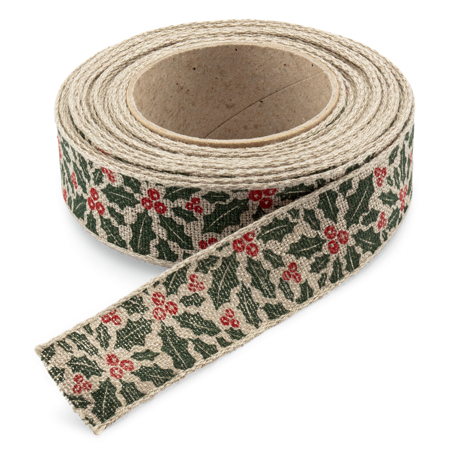 Gift ribbon linen 2.5 cm