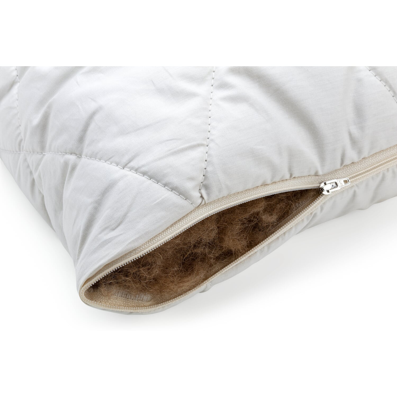 Pillow camel fluff hair