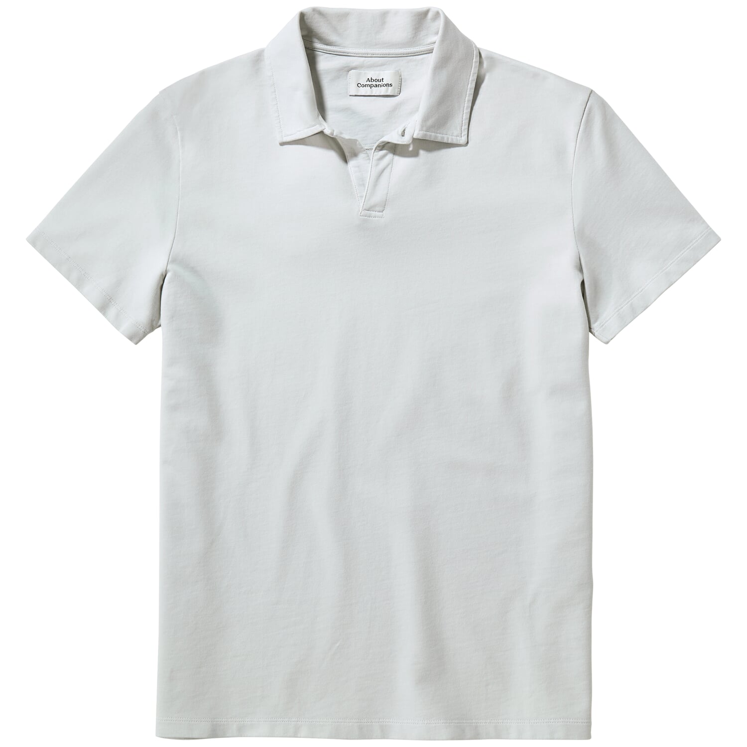 Men's half-sleeved polo shirt