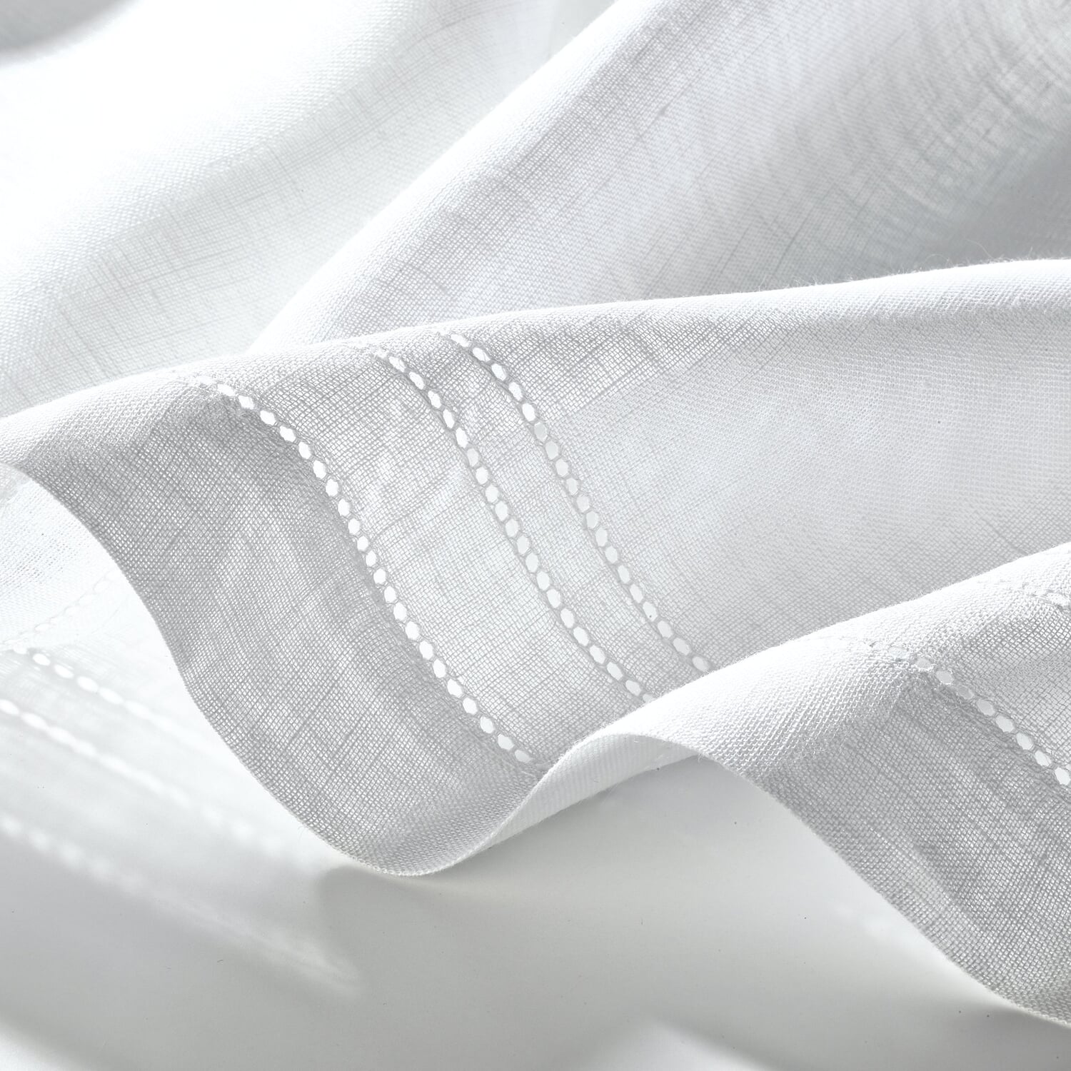 Pane curtain pure linen voile