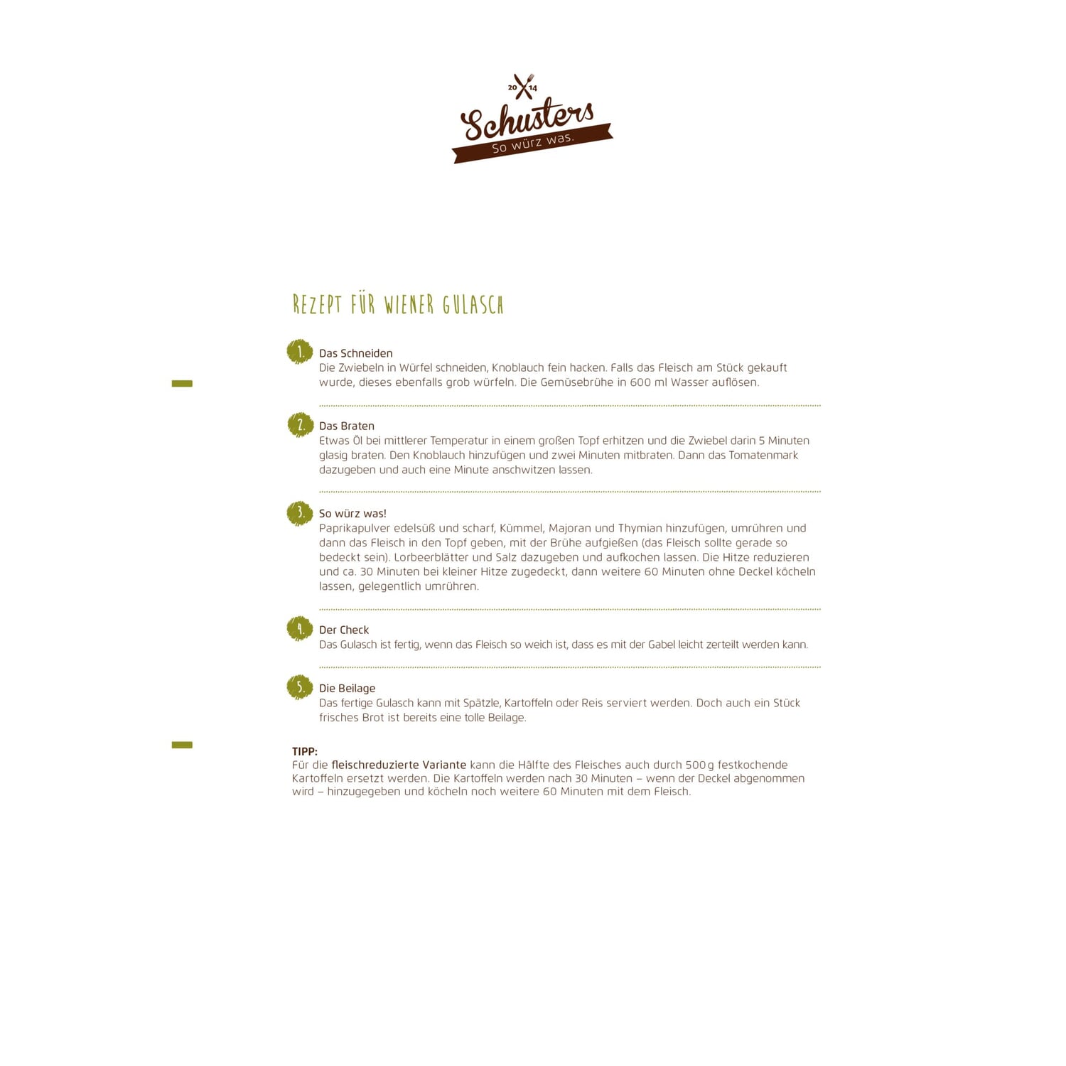 Viennese goulash spices