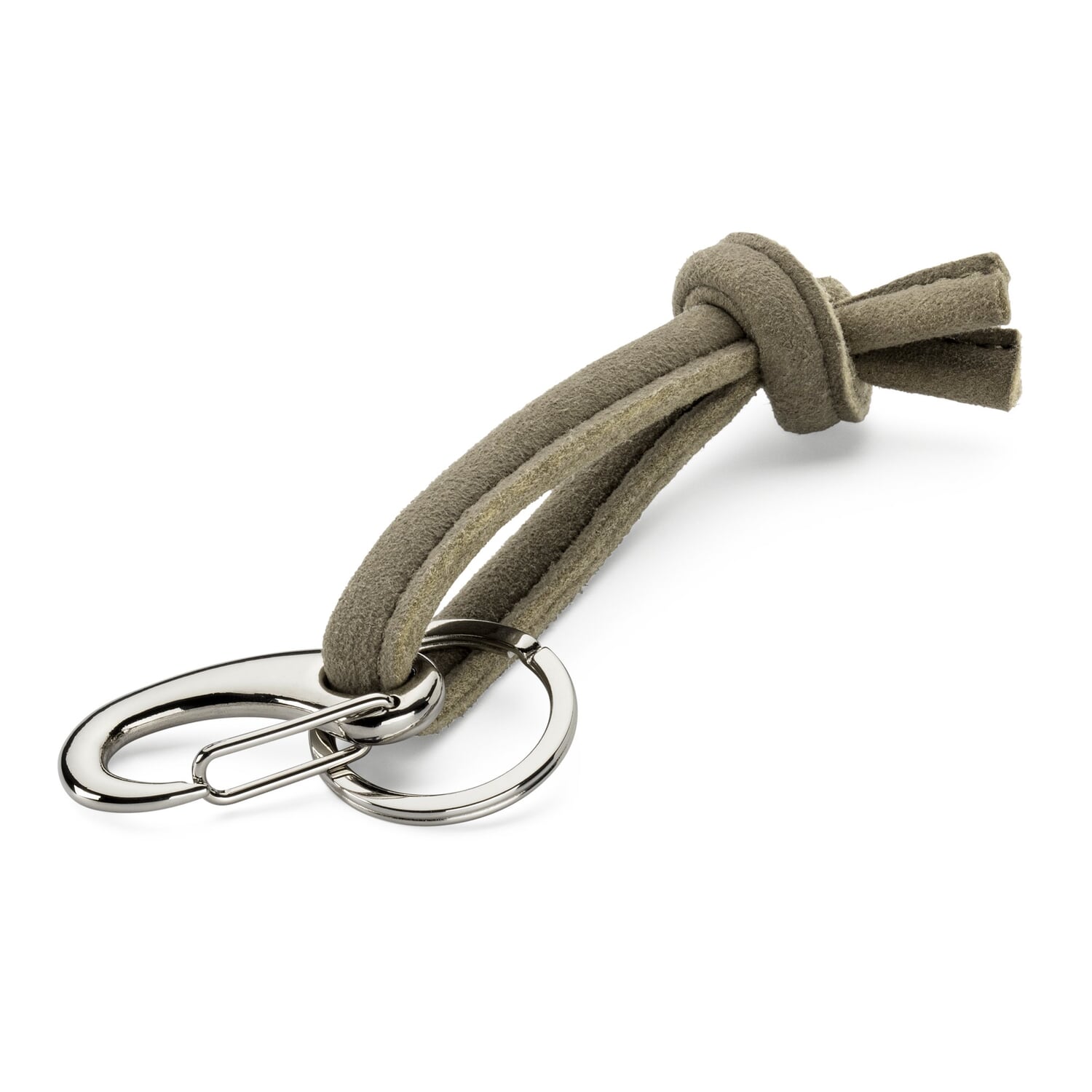 Keychain deerskin chamois