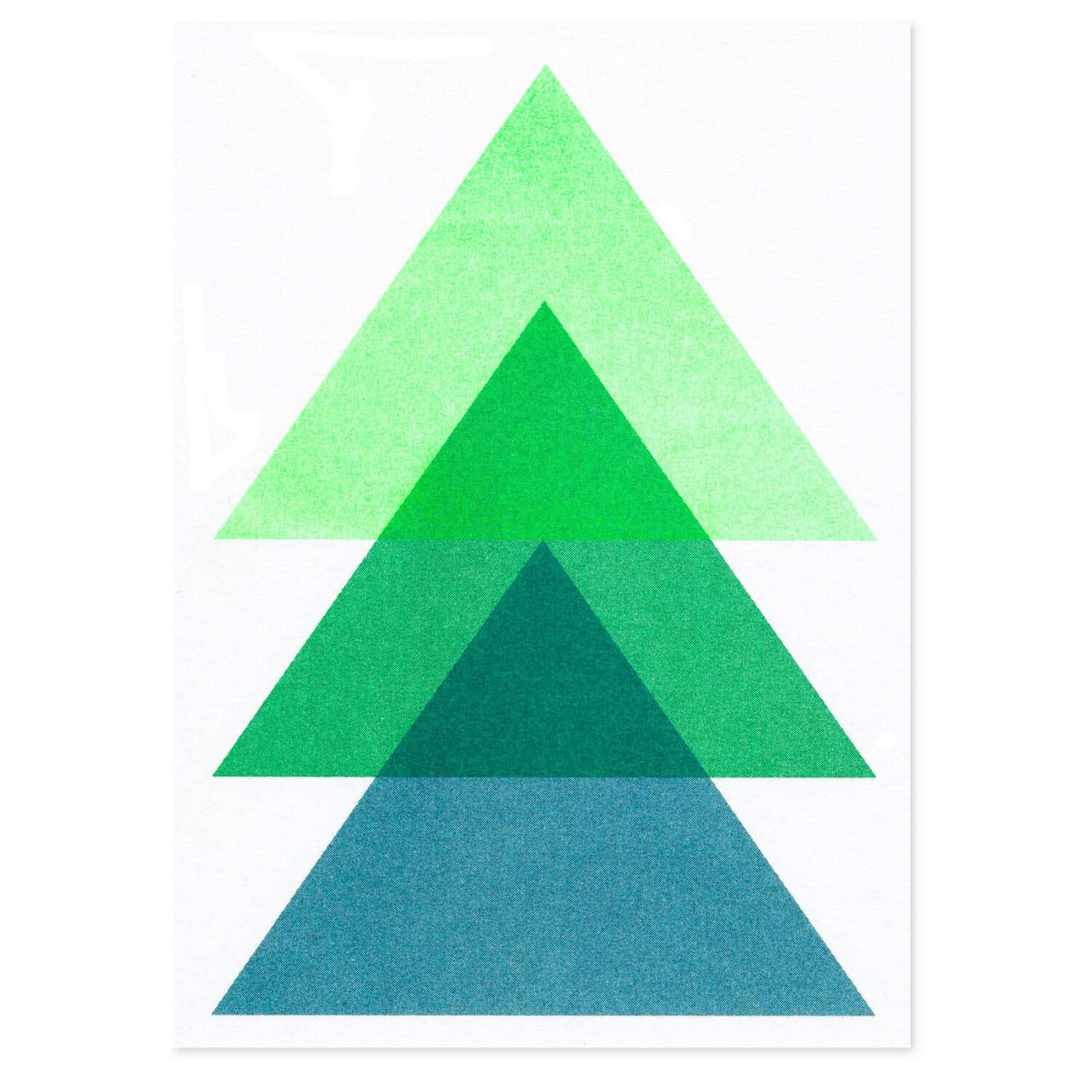 Riso Winter postcard set