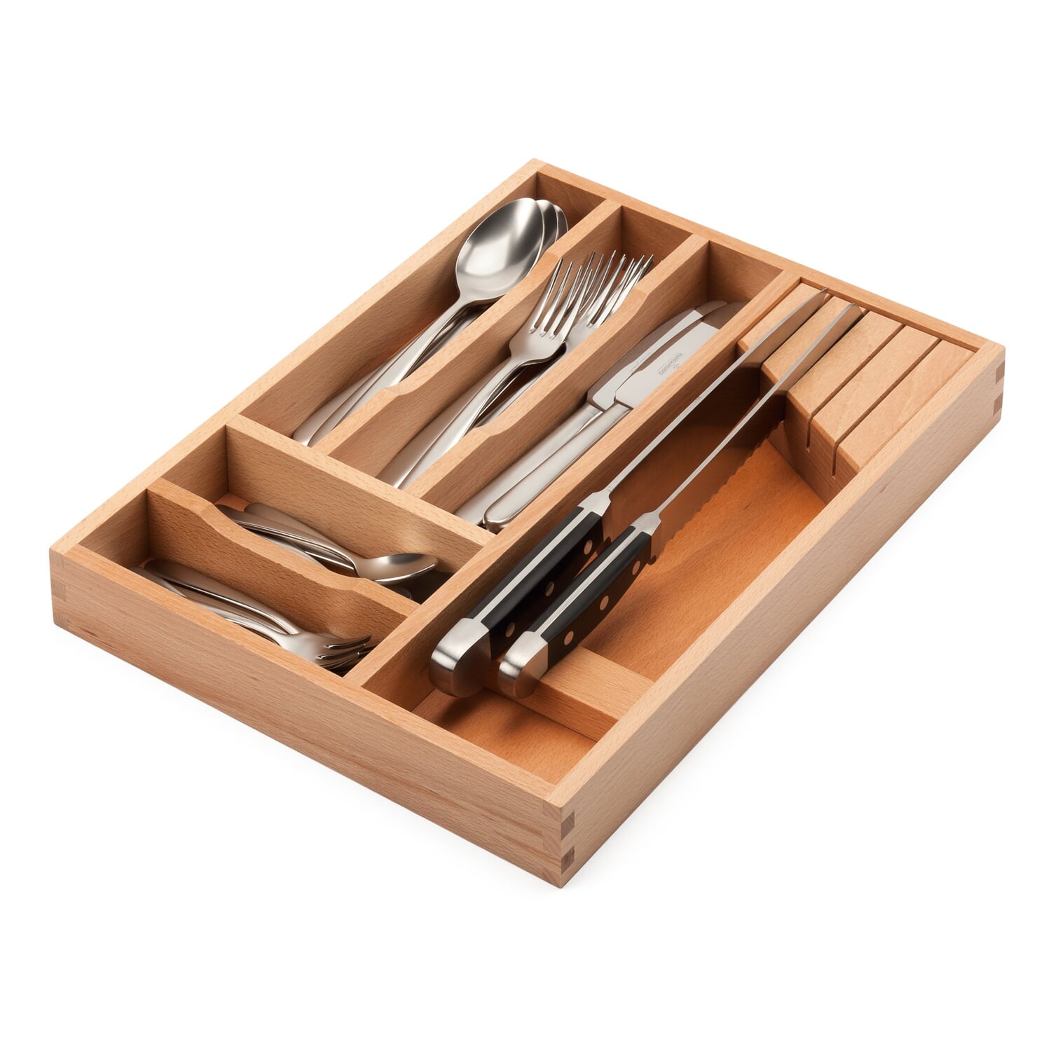 Cutlery and knife insert beech wood