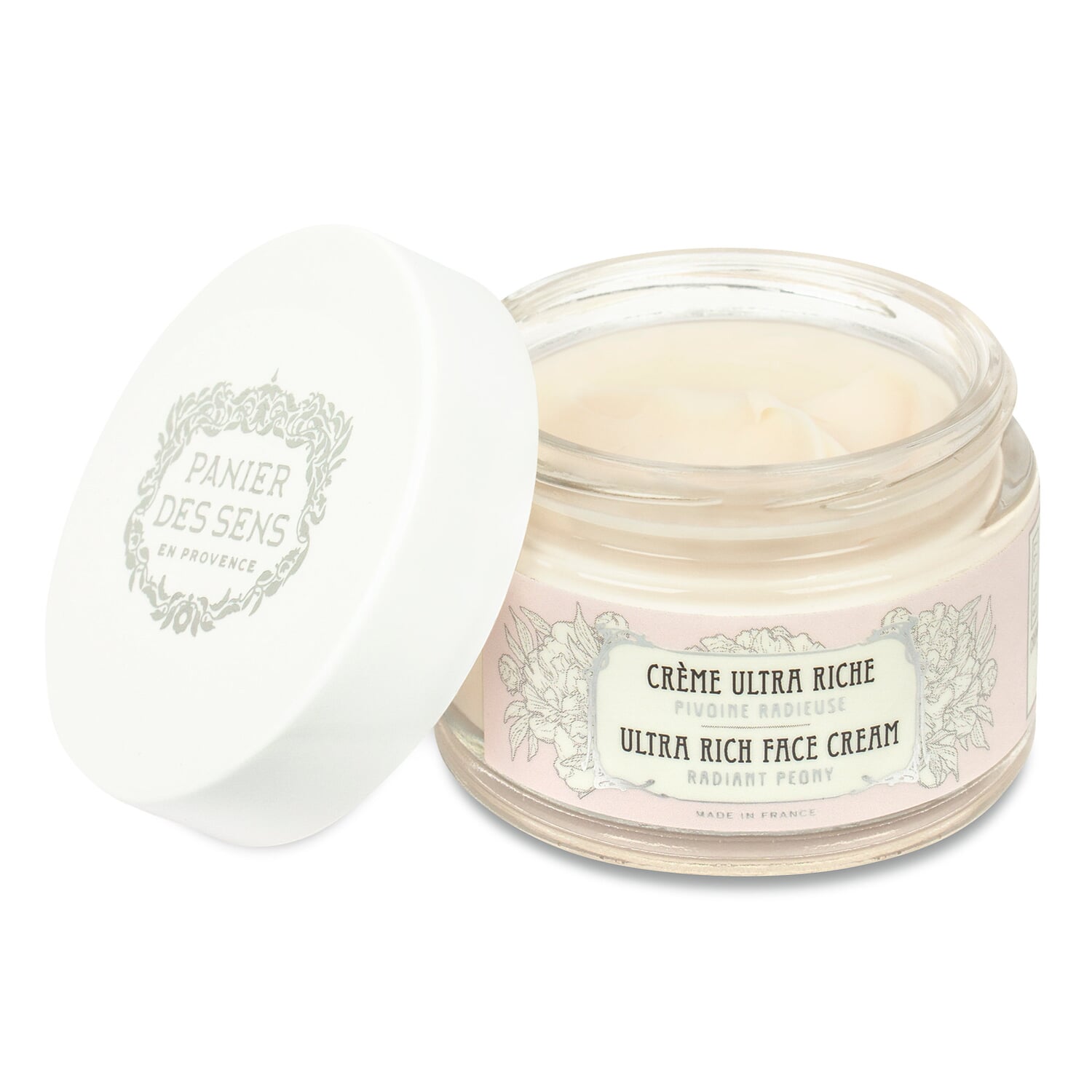 Rich face cream peony