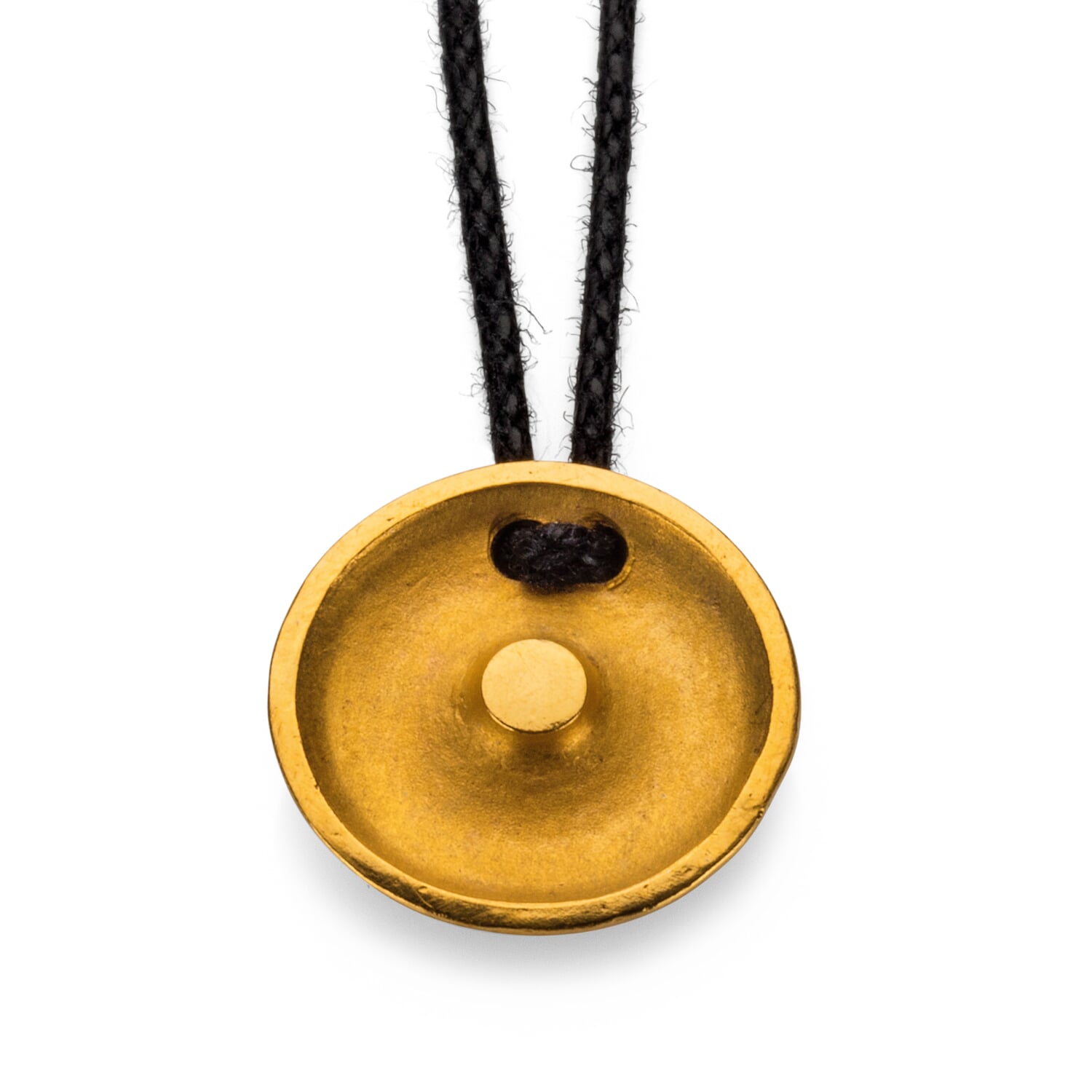 Necklace with pendant sun/gold symbol