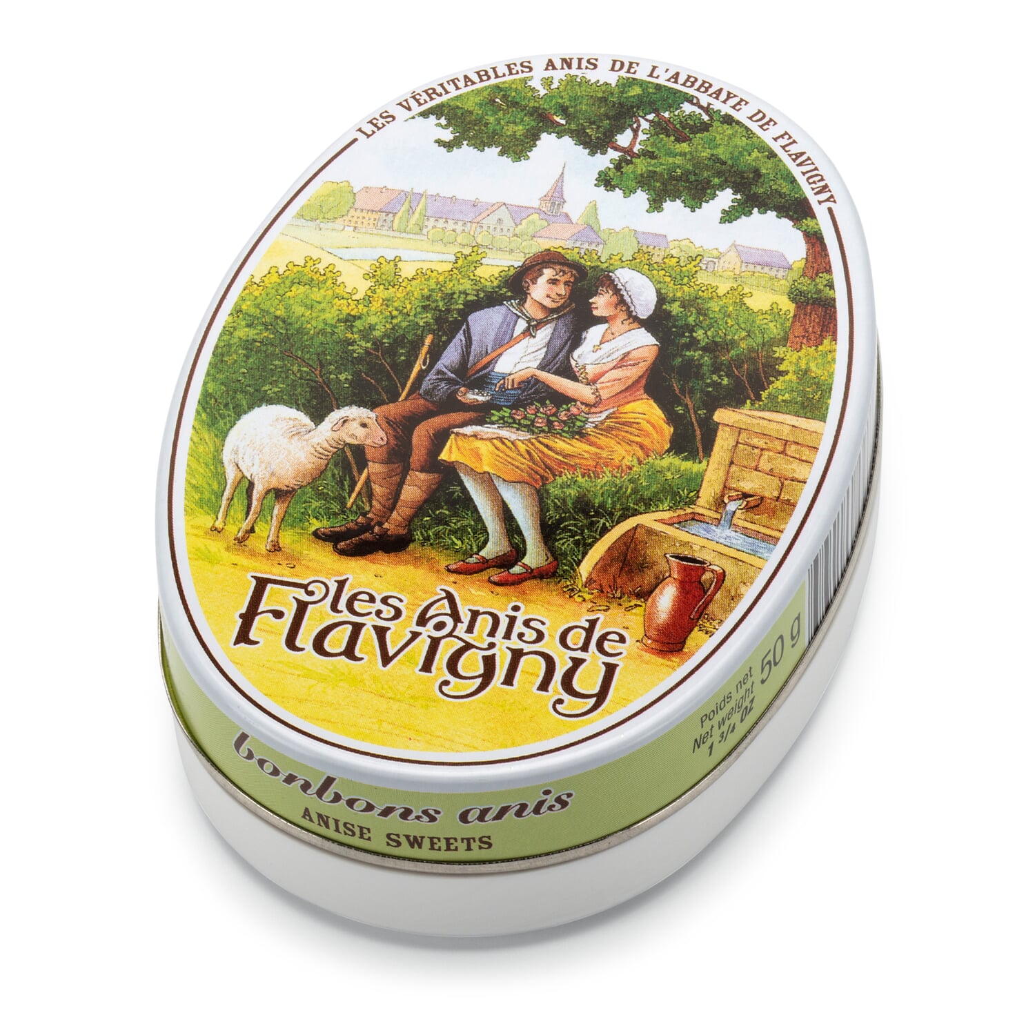 Anise pastilles anise natural single tin