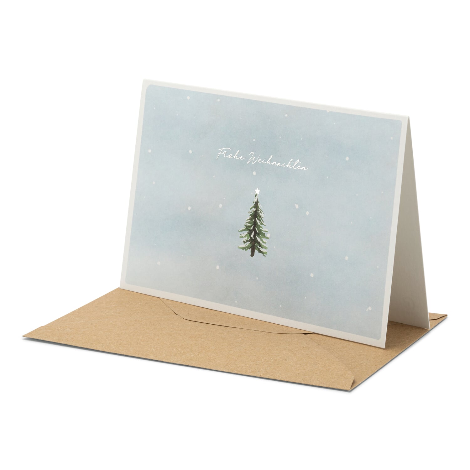 Greeting card recycled paper