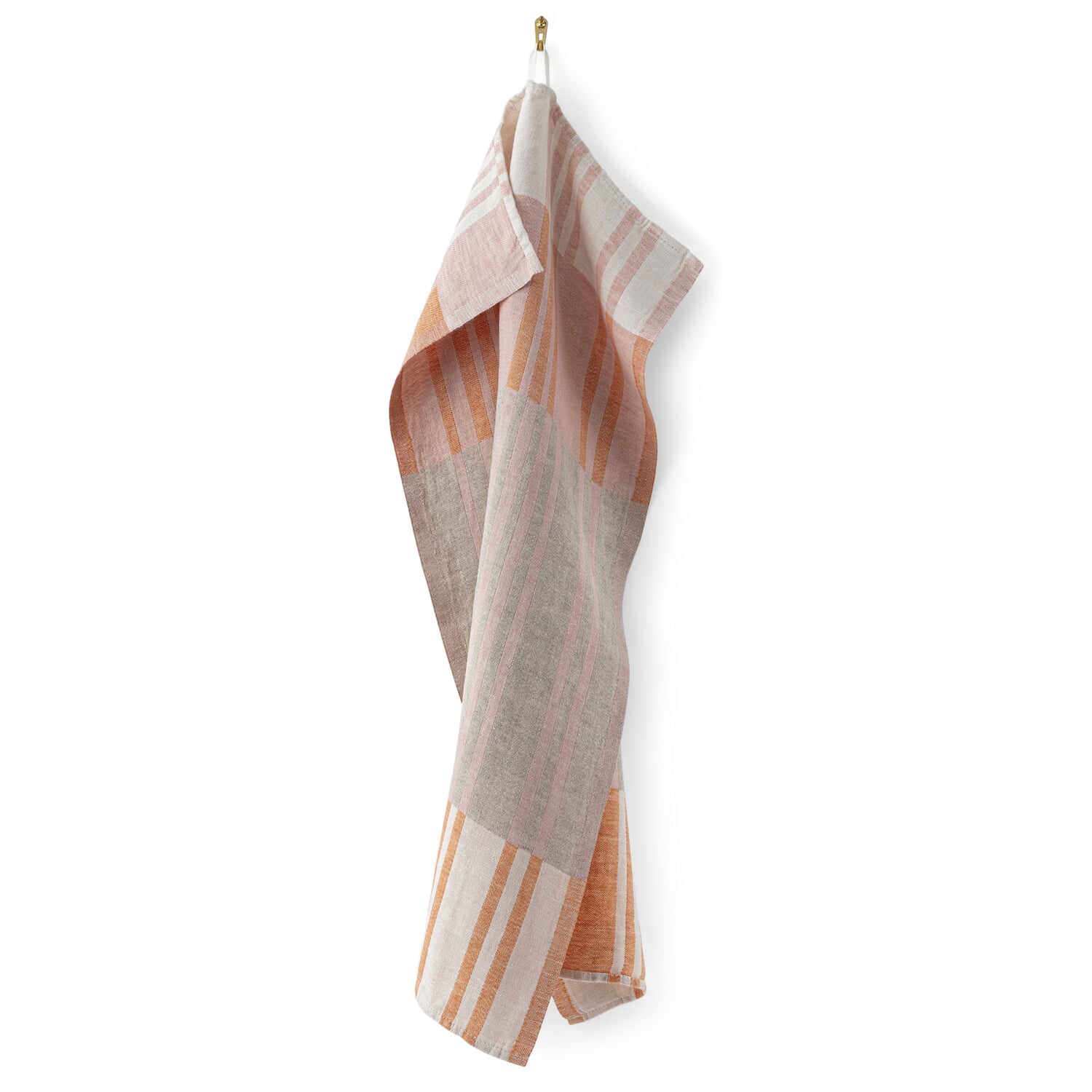 Tea towel linen striped