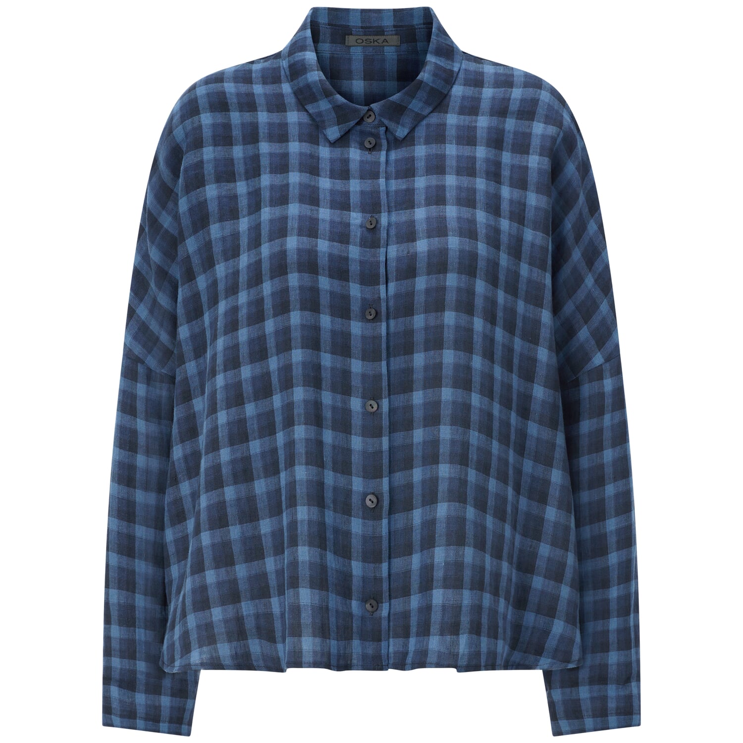 Women's plaid blouse